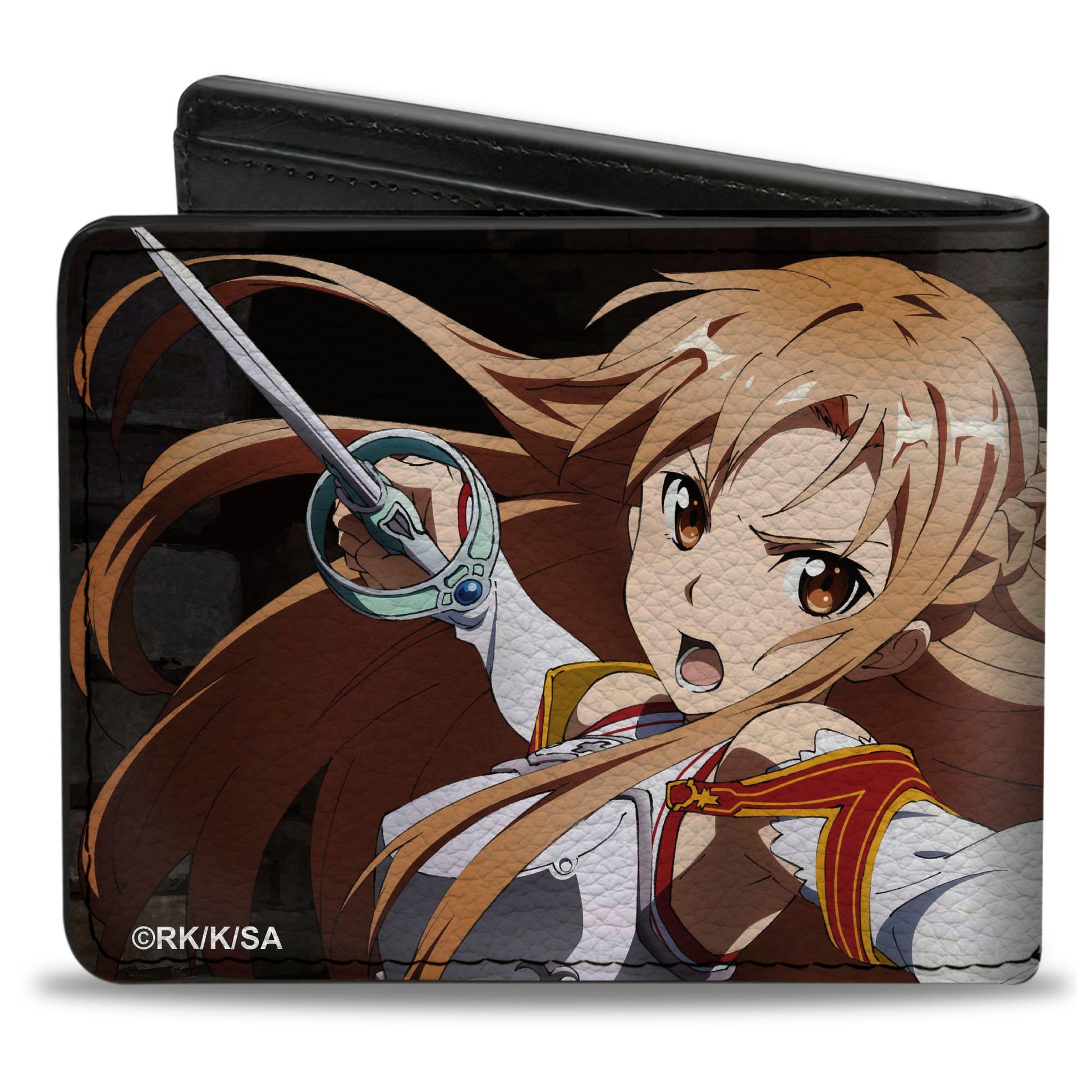 Bi-Fold Wallet - SWORD ART ONLINE Asuna Action Sword Pose Bi-Fold Wallets Sword Art Online