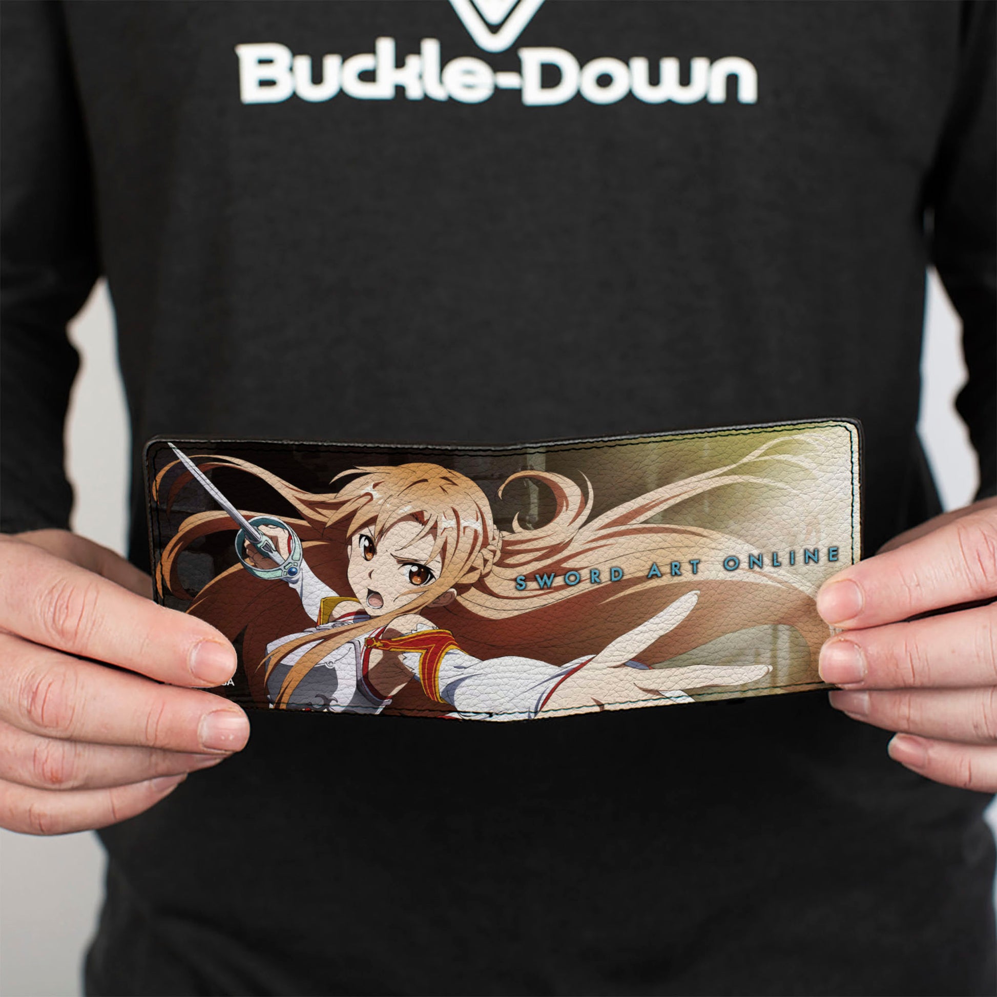 Bi-Fold Wallet - SWORD ART ONLINE Asuna Action Sword Pose Bi-Fold Wallets Sword Art Online
