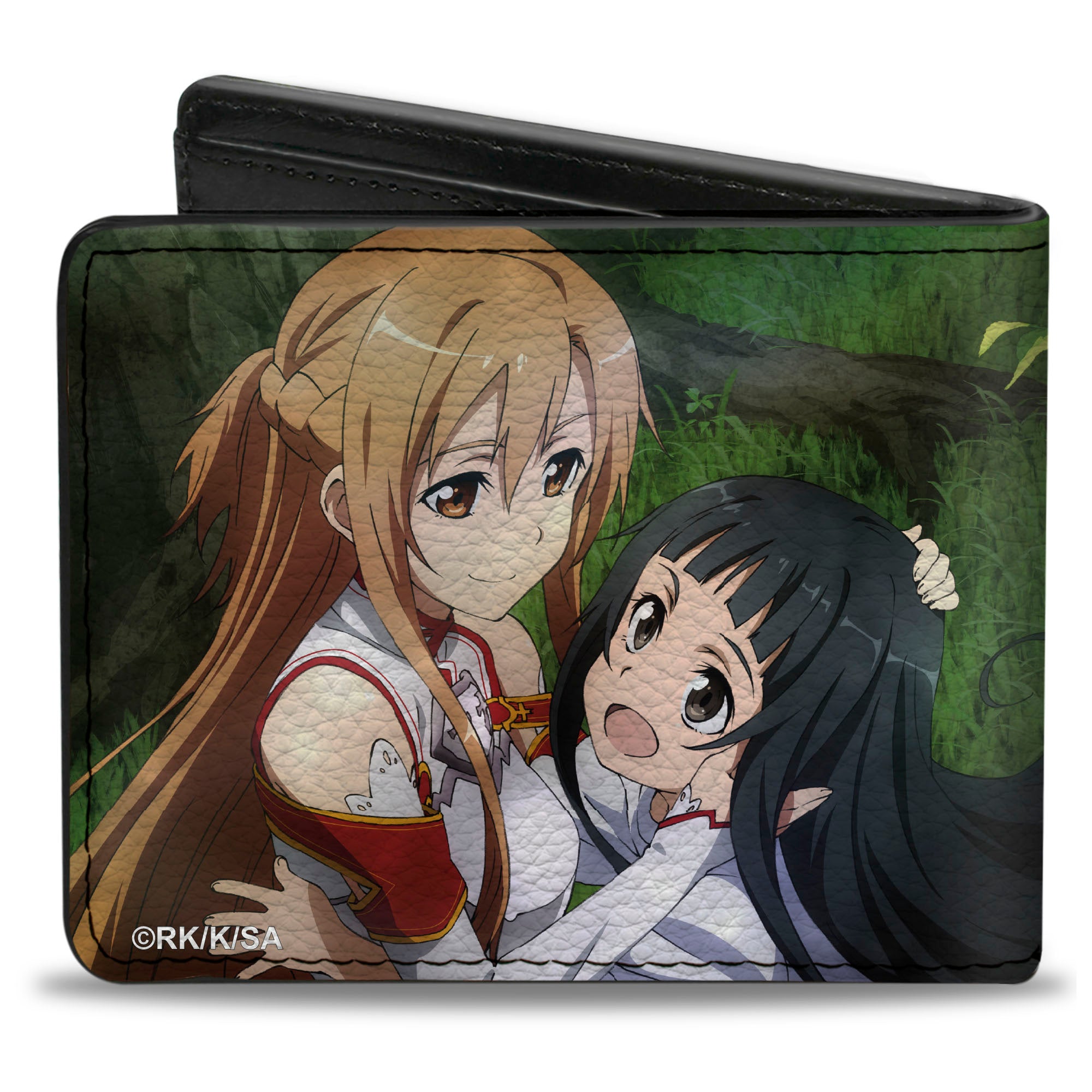 Bi-Fold Wallet - SWORD ART ONLINE Asuna and Yui Hugging Scene Bi-Fold Wallets Sword Art Online