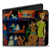 Bi-Fold Wallet - Scooby Doo & Shaggy Pose Scene Blocks + SCOOBY DOO! Bi-Fold Wallets Scooby Doo