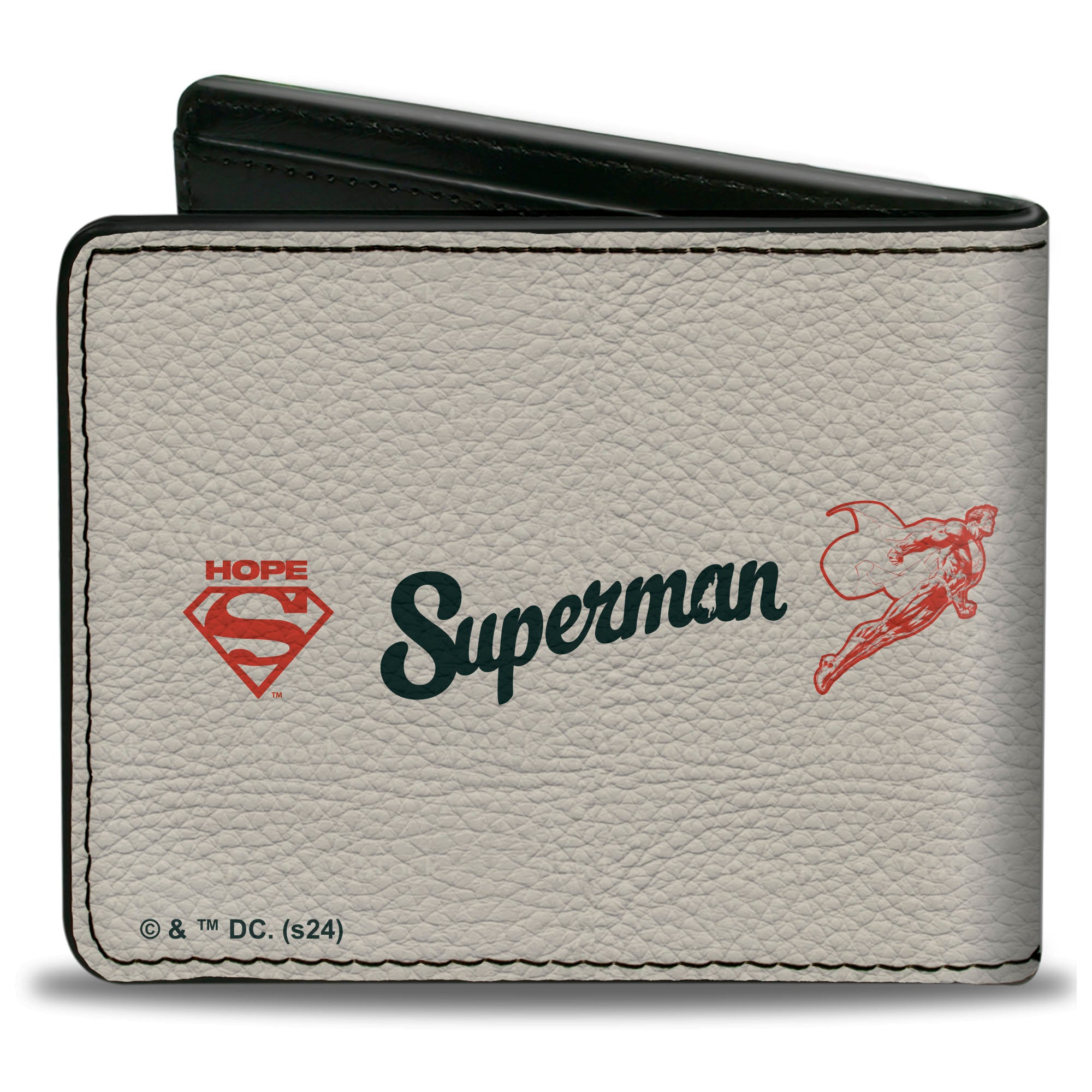 Bi-Fold Wallet - Superman METROPOLIS DAILY PLANET Sky View White/Blue/Red Bi-Fold Wallets DC Comics