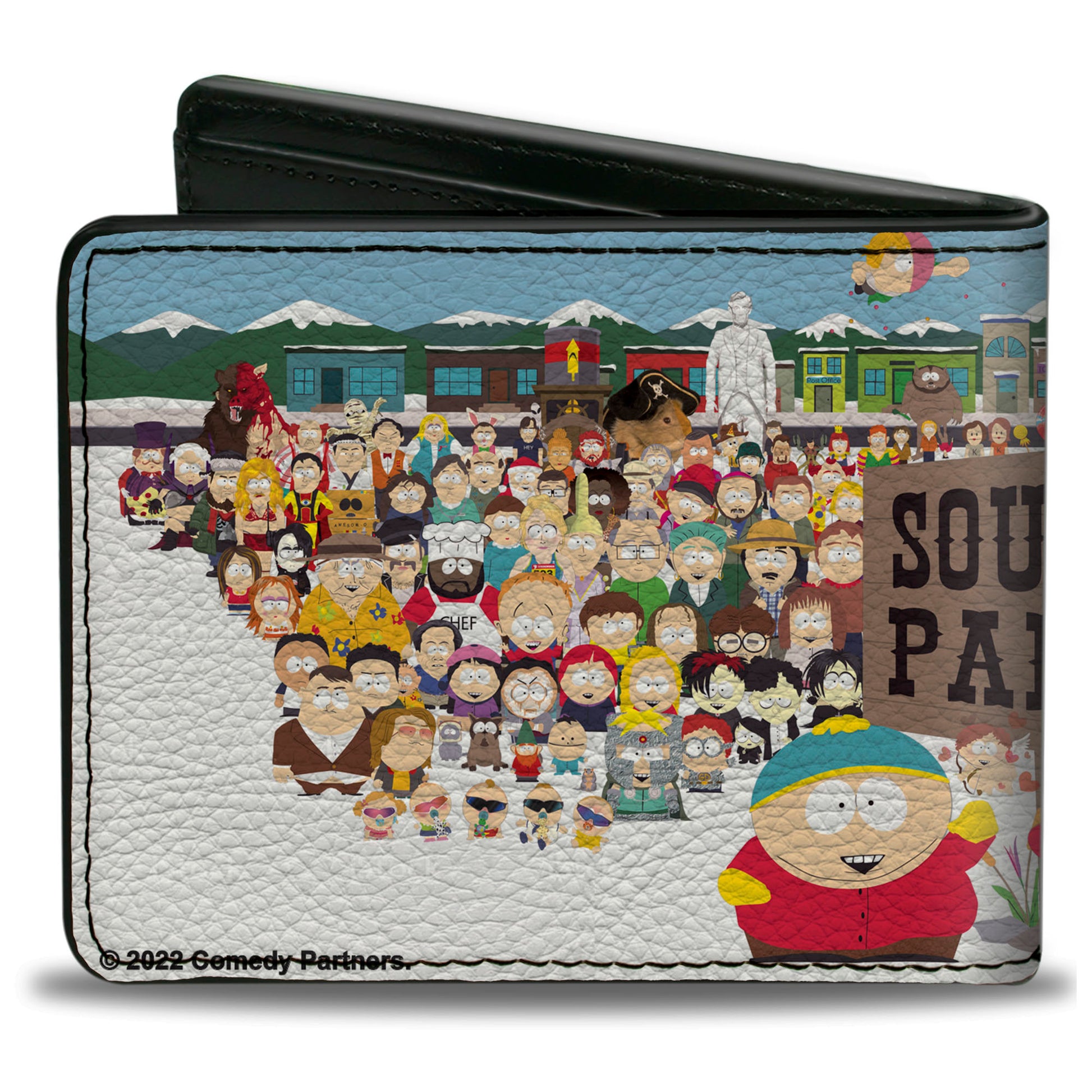 Bi-Fold Wallet - SOUTH PARK Title Characters Group Pose Bi-Fold Wallets South Park