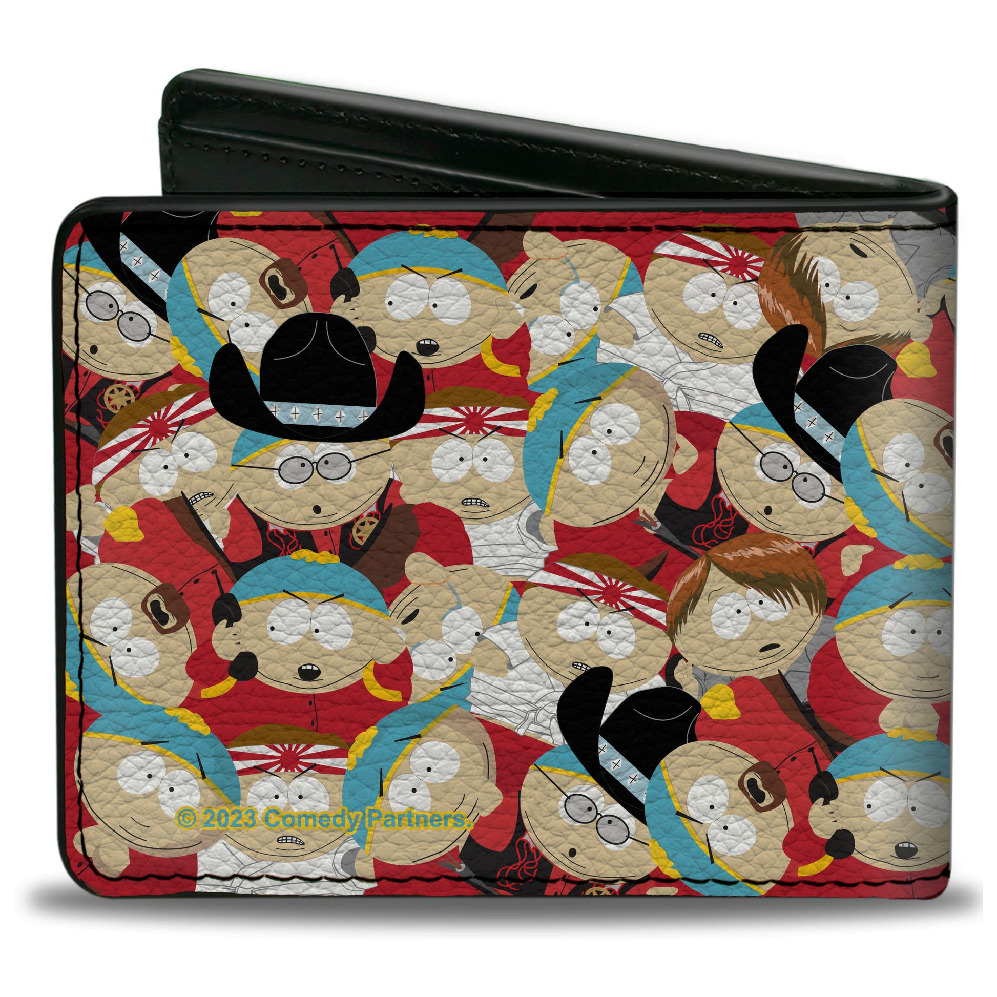 Bi-Fold Wallet - South Park Eric Cartman Poses Stacked Bi-Fold Wallets South Park