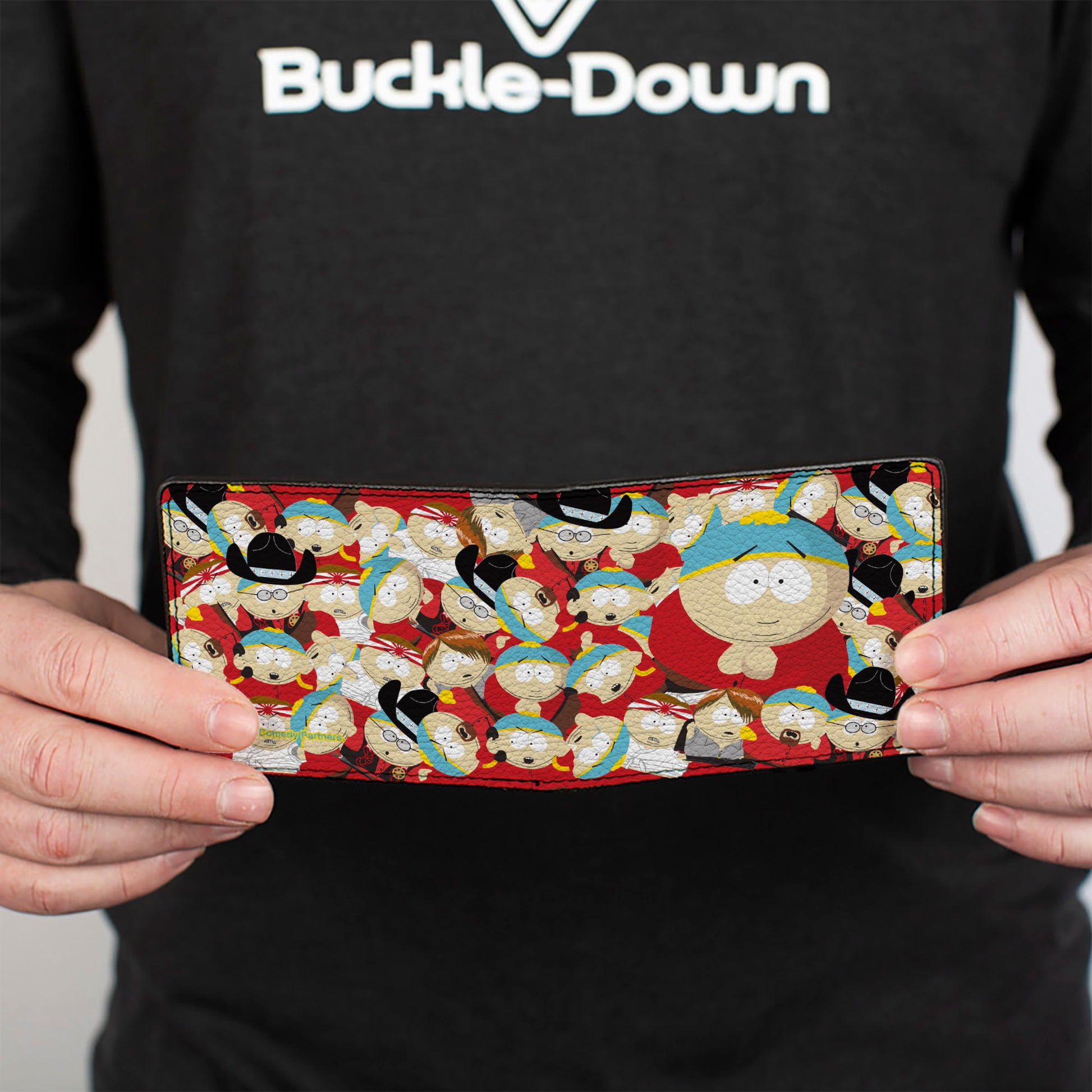 Bi-Fold Wallet - South Park Eric Cartman Poses Stacked Bi-Fold Wallets South Park
