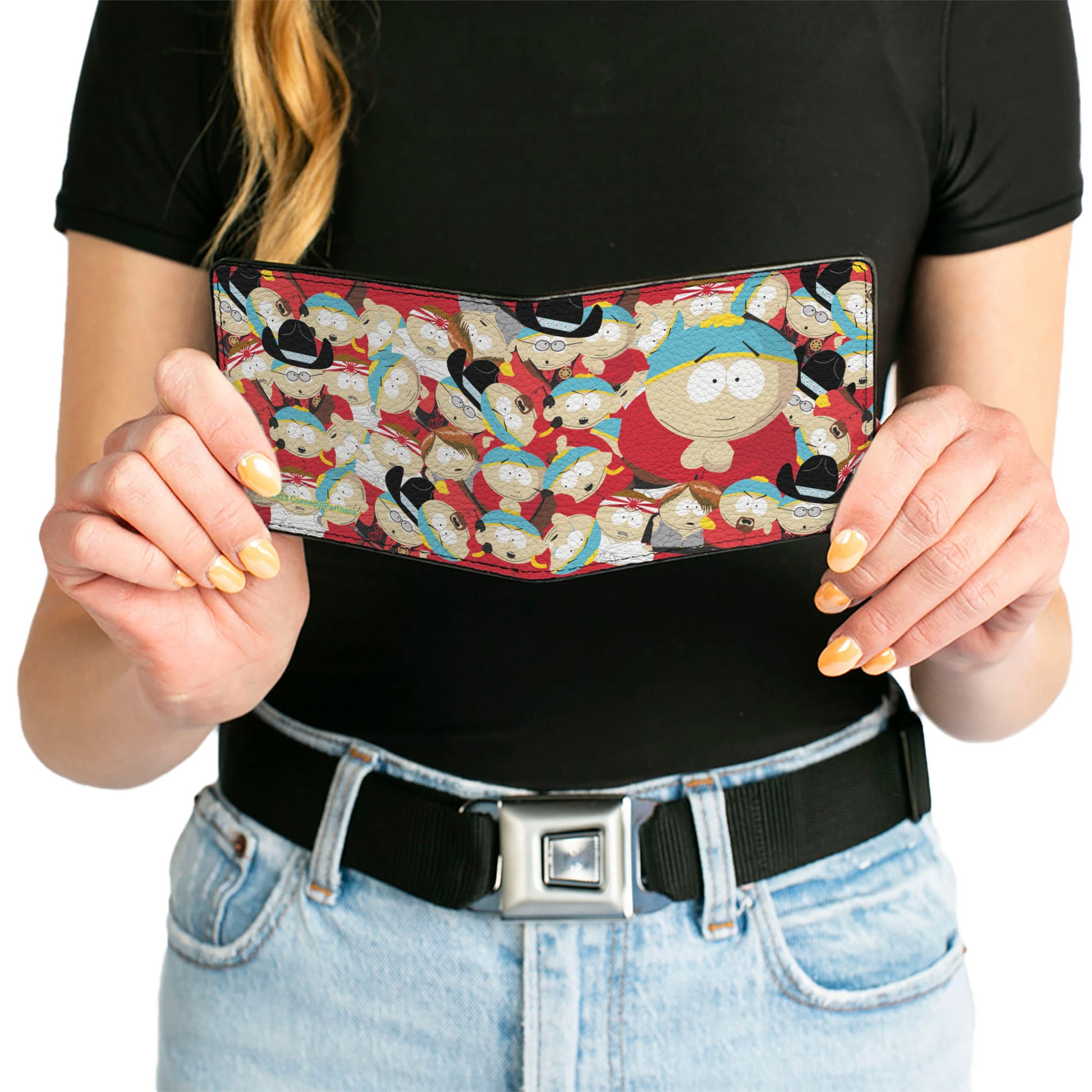 Bi-Fold Wallet - South Park Eric Cartman Poses Stacked Bi-Fold Wallets South Park