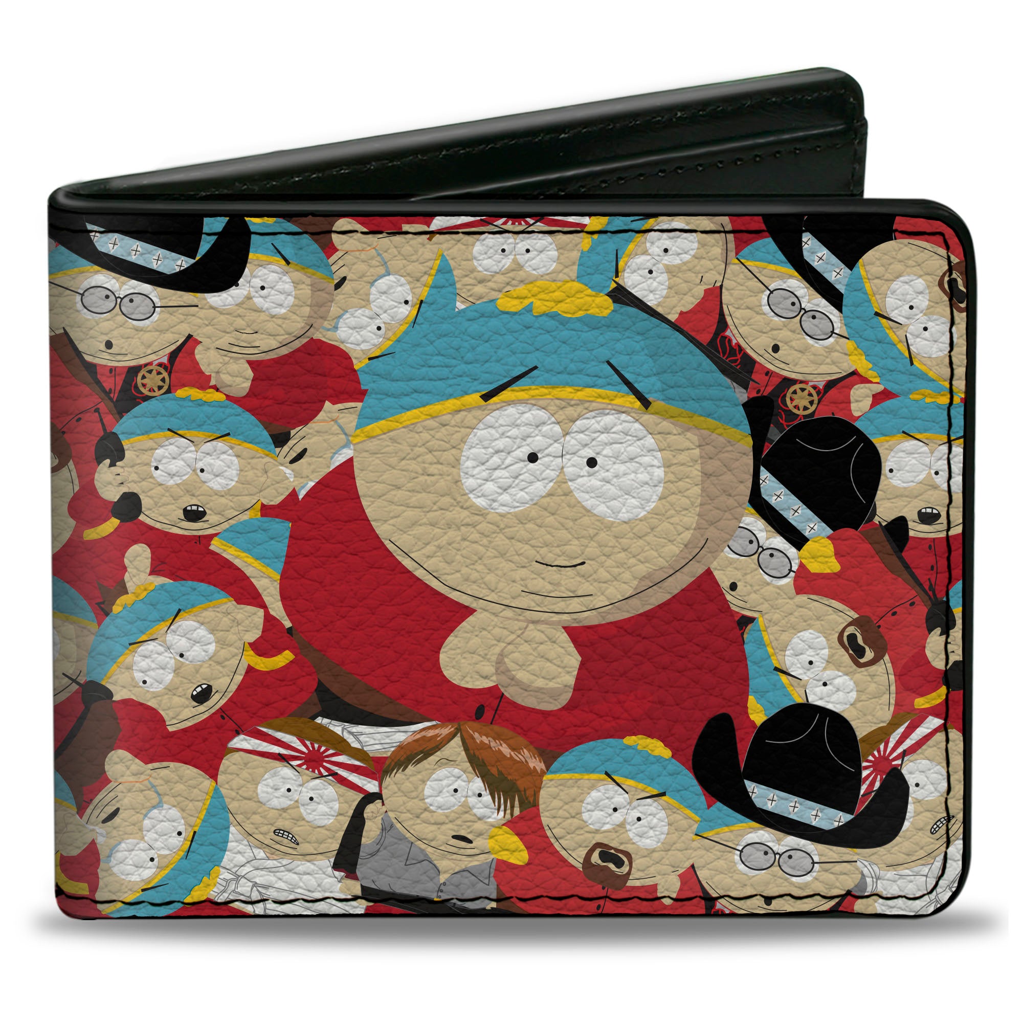 Bi-Fold Wallet - South Park Eric Cartman Poses Stacked Bi-Fold Wallets South Park