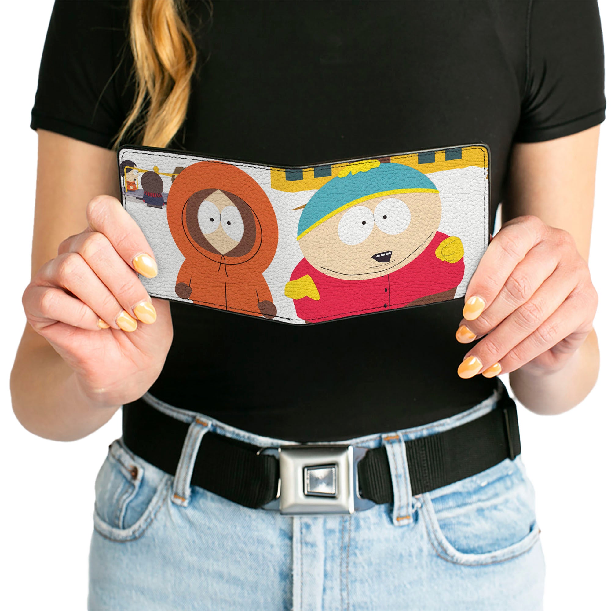 Bi-Fold Wallet - South Park Cartman and Kenny Close-Up Pose Bi-Fold Wallets South Park