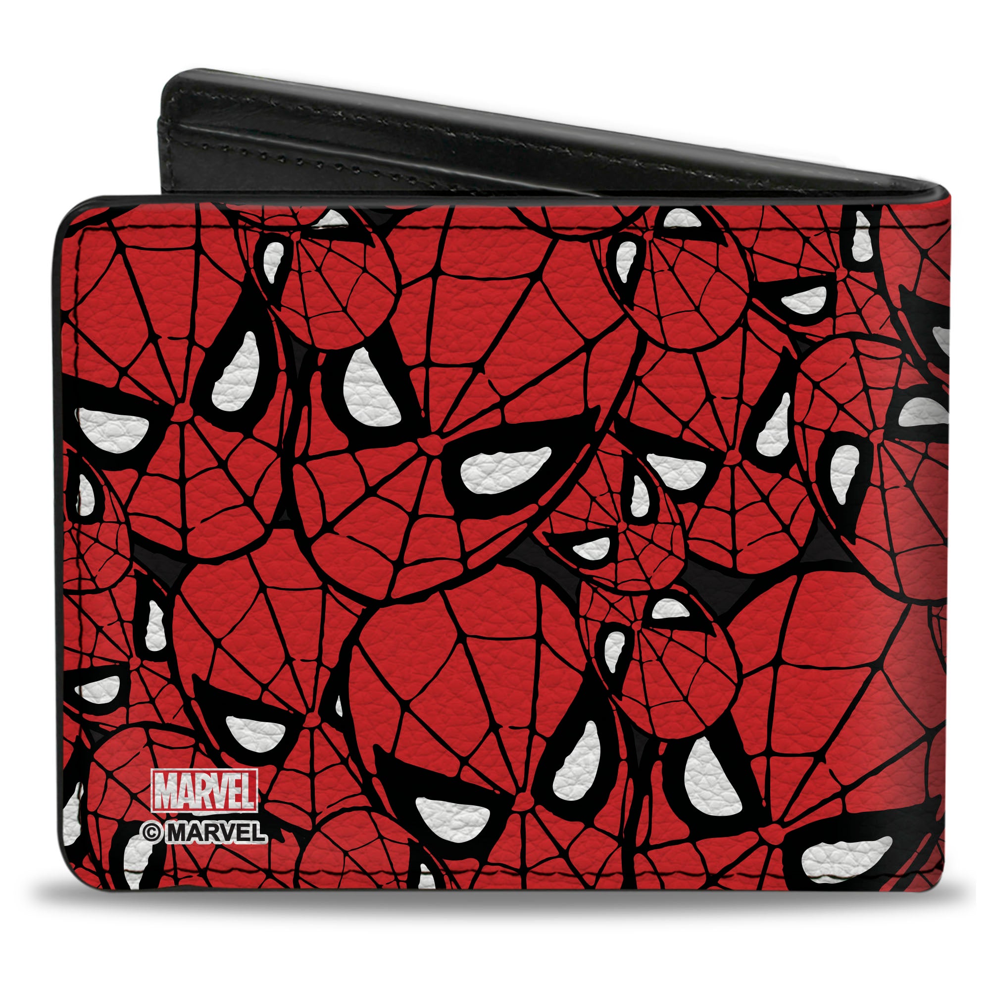 MARVEL COMICS 

Bi-Fold Wallet - Spider-Man Face Stacked