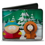 Bi-Fold Wallet - South Park Bus Stop Group Pose Bi-Fold Wallets South Park