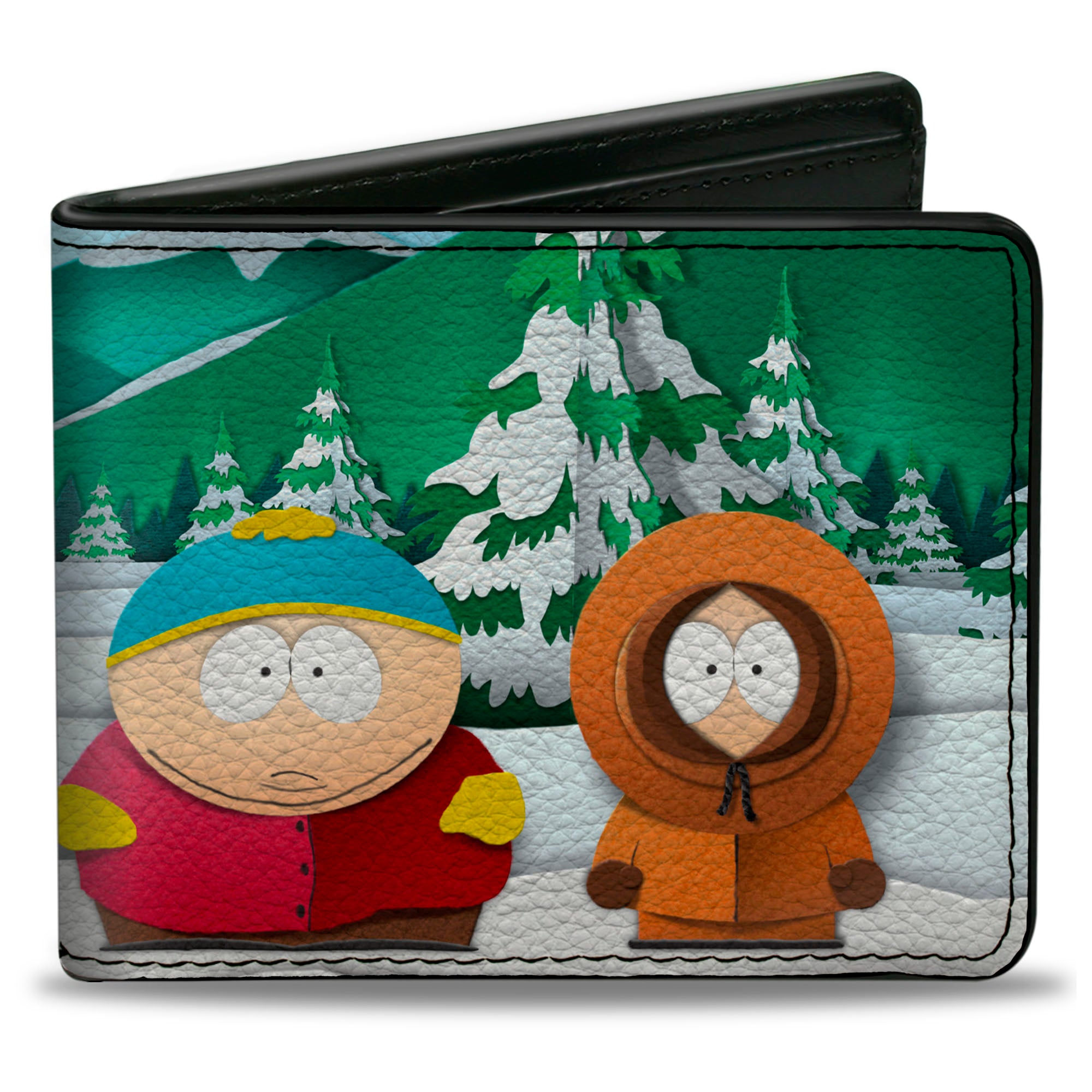 Bi-Fold Wallet - South Park Bus Stop Group Pose Bi-Fold Wallets South Park