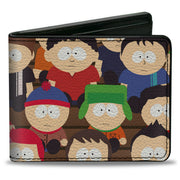 Bi-Fold Wallet - South Park Boys Class Gym Pose Bi-Fold Wallets South Park
