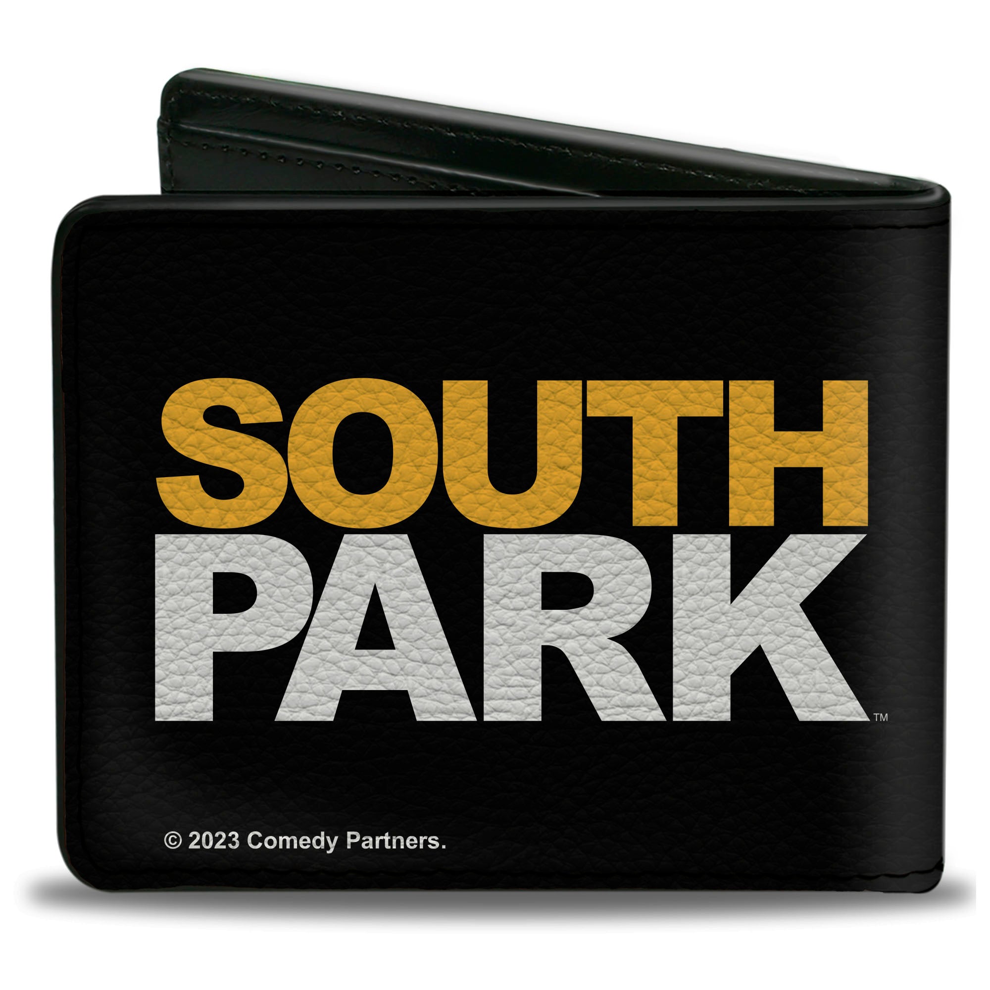 Bi-Fold Wallet - South Park Cartman Mooning Pose and Logo Black Bi-Fold Wallets South Park