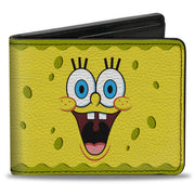 Bi-Fold Wallet - SpongeBob 2-Expressions Yellows Bi-Fold Wallets SpongeBob SquarePants