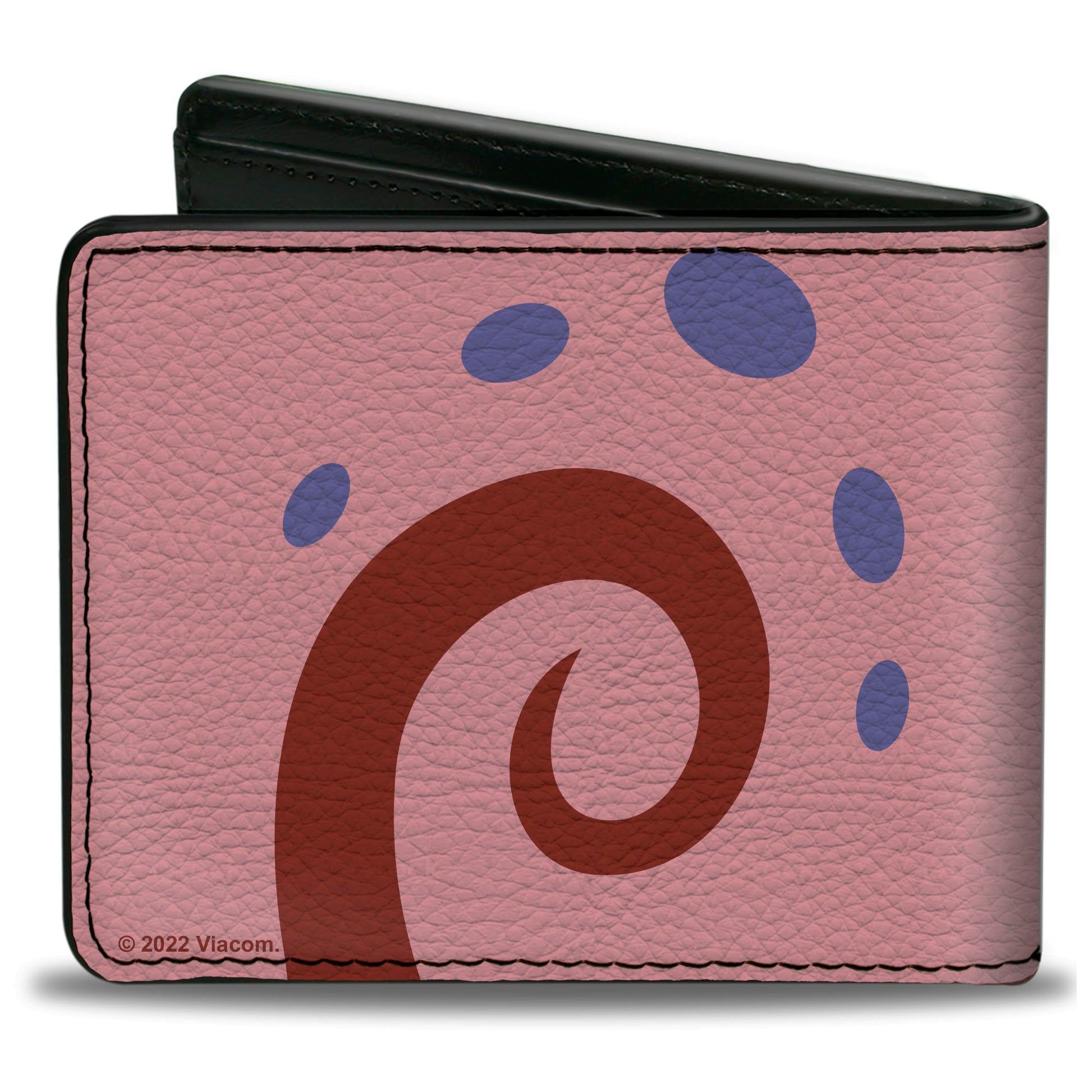 Bi-Fold Wallet - SpongeBob SquarePants Gary the Snail Character Close-Up Pink Bi-Fold Wallets SpongeBob SquarePants
