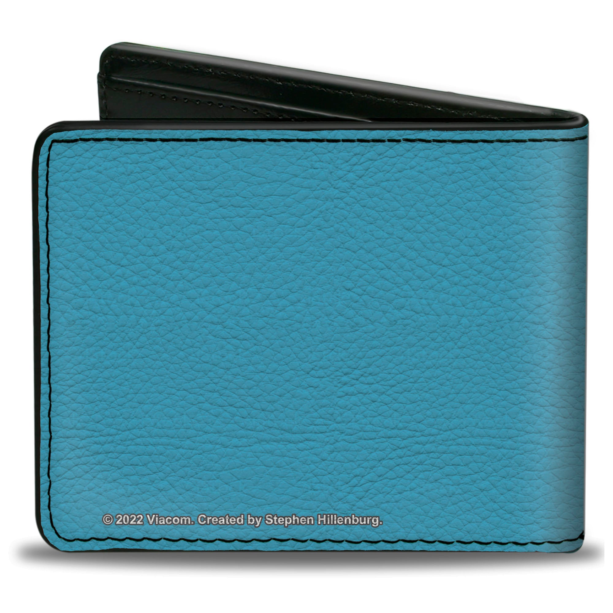 Bi-Fold Wallet - SpongeBob SquarePants BARNACLES Pose Blue Bi-Fold Wallets SpongeBob SquarePants