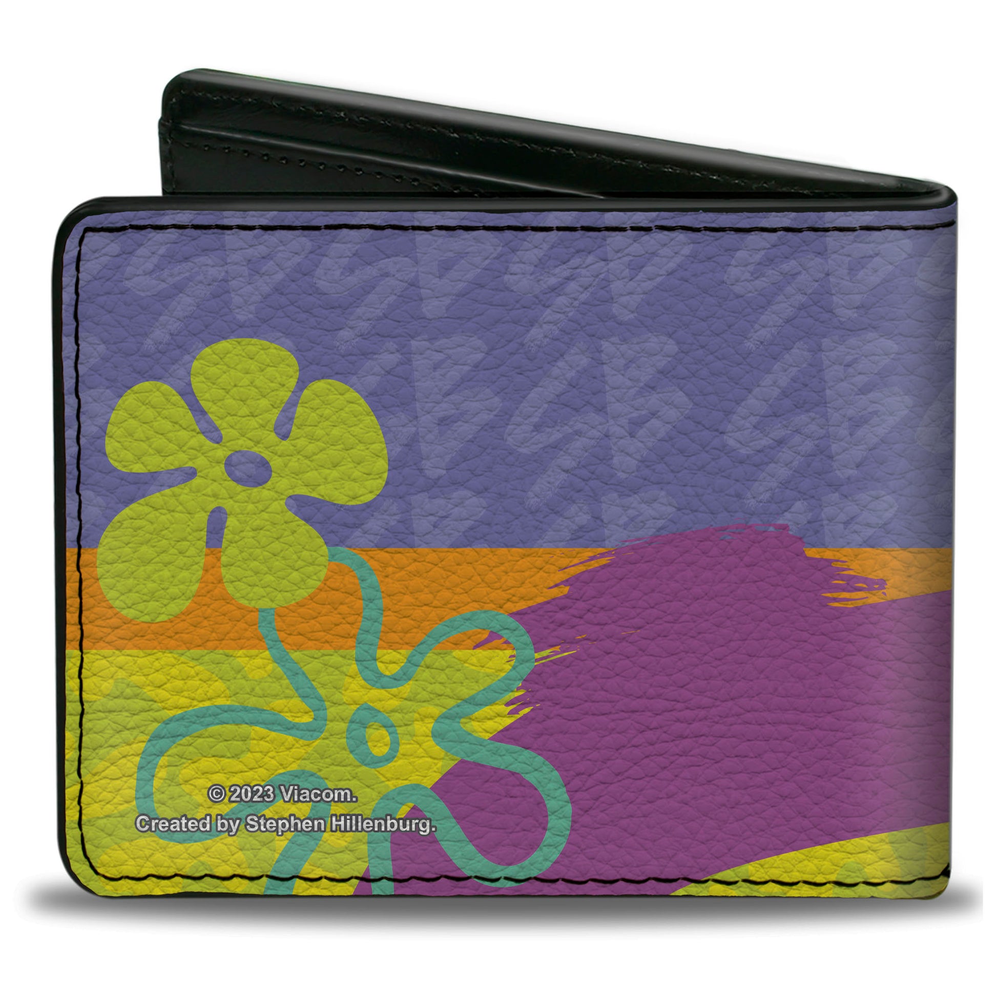 Bi-Fold Wallet - SpongeBob SquarePants Winking Pose Multi Color Bi-Fold Wallets SpongeBob SquarePants