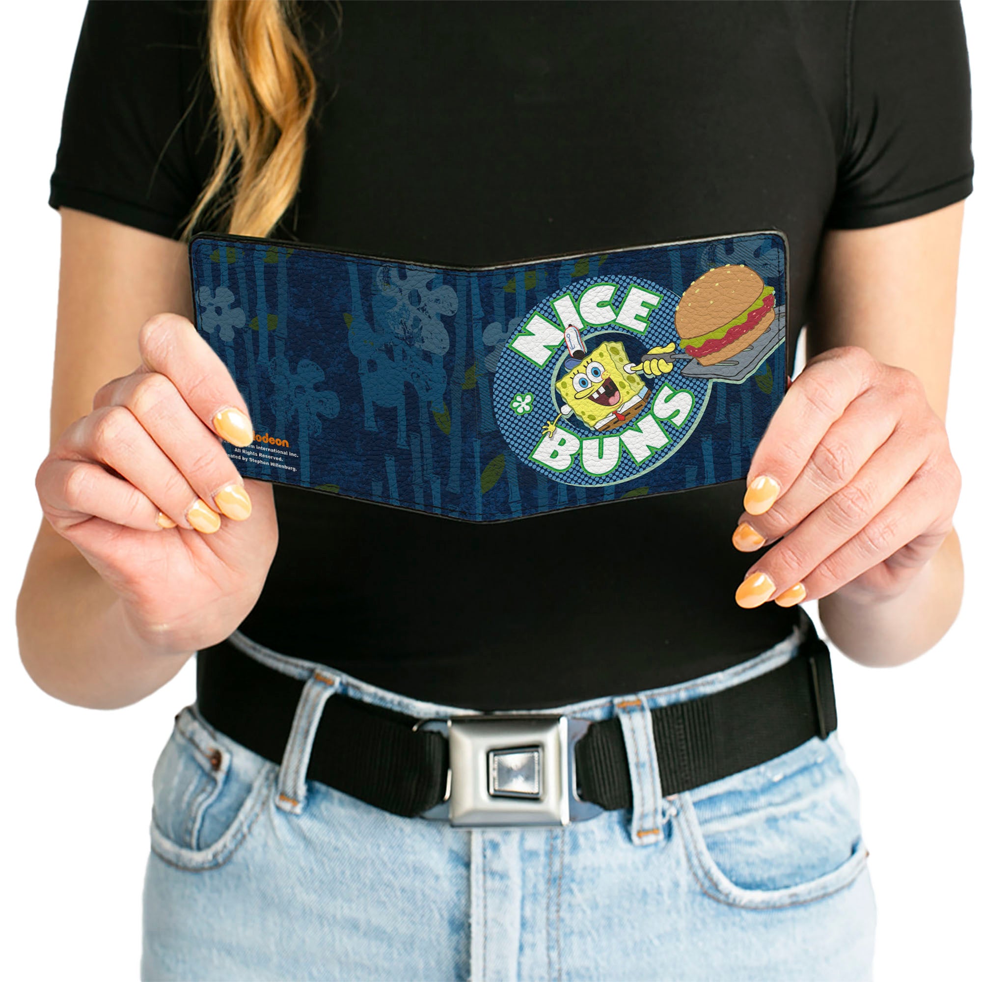 Bi-Fold Wallet - SpongeBob NICE BUNS Bi-Fold Wallets SpongeBob SquarePants