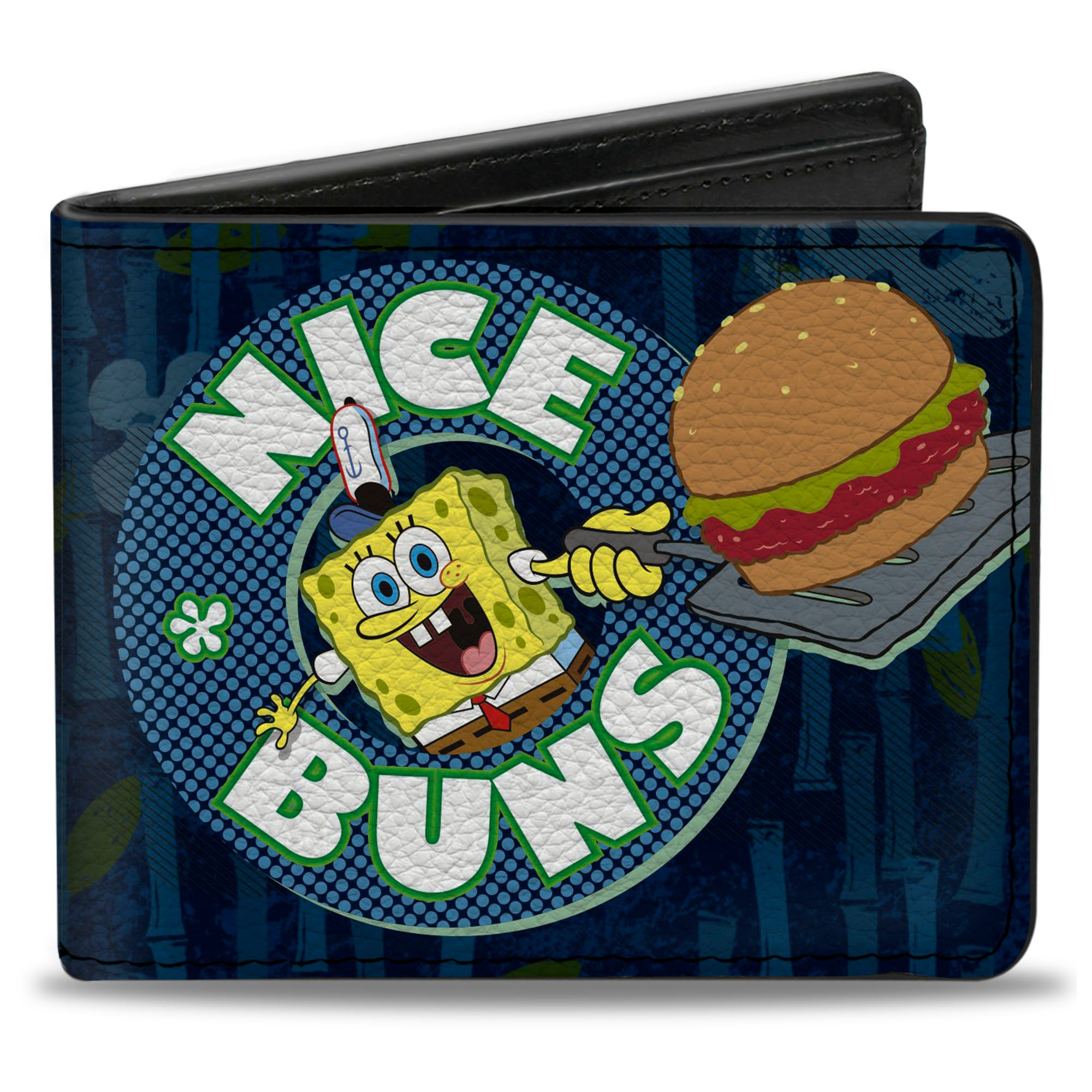 Bi-Fold Wallet - SpongeBob NICE BUNS Bi-Fold Wallets Nickelodeon