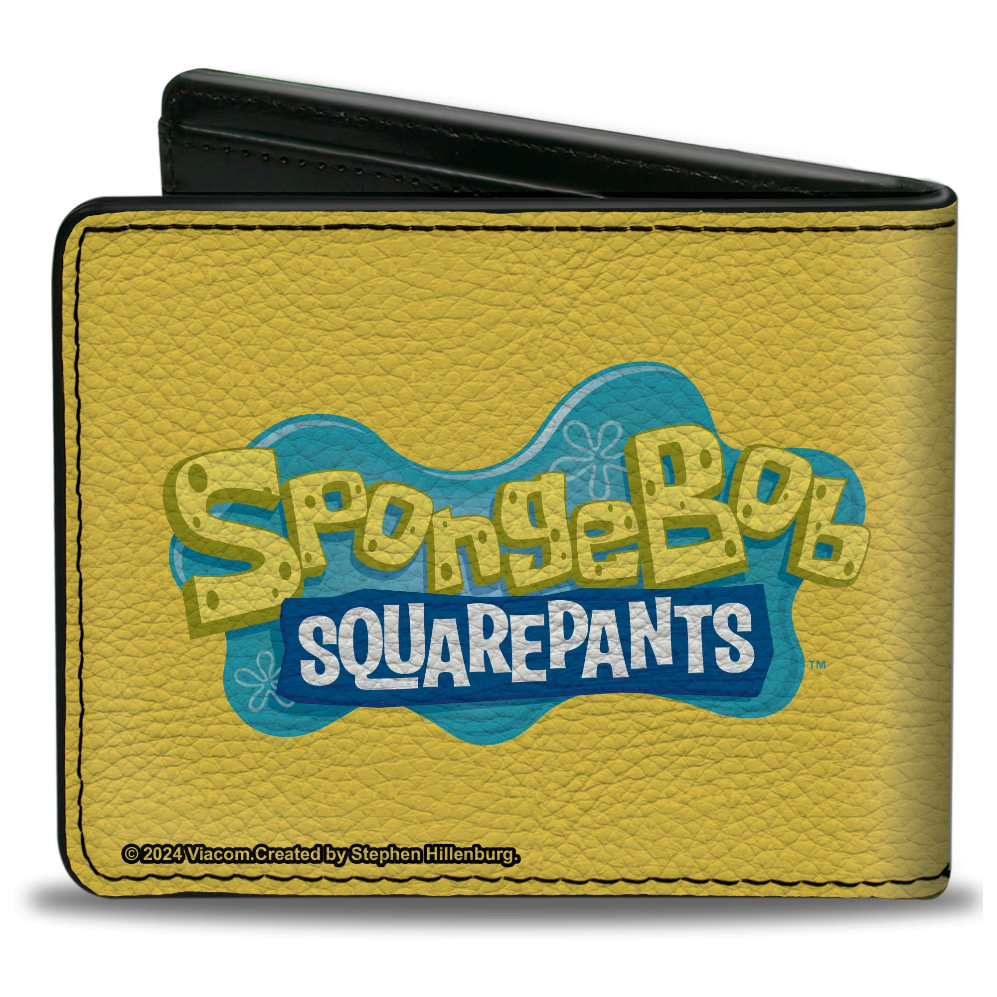 Bi-Fold Wallet - SPONGEBOB SQUAREPANTS STILL NO PICKLES and Title Logo Yellow/Multi Color Bi-Fold Wallets SpongeBob SquarePants