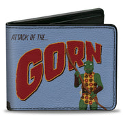 Bi-Fold Wallet - Classic Star Trek ATTACK OF THE GORN Scene and Captain Kirk Quote Bi-Fold Wallets Star Trek