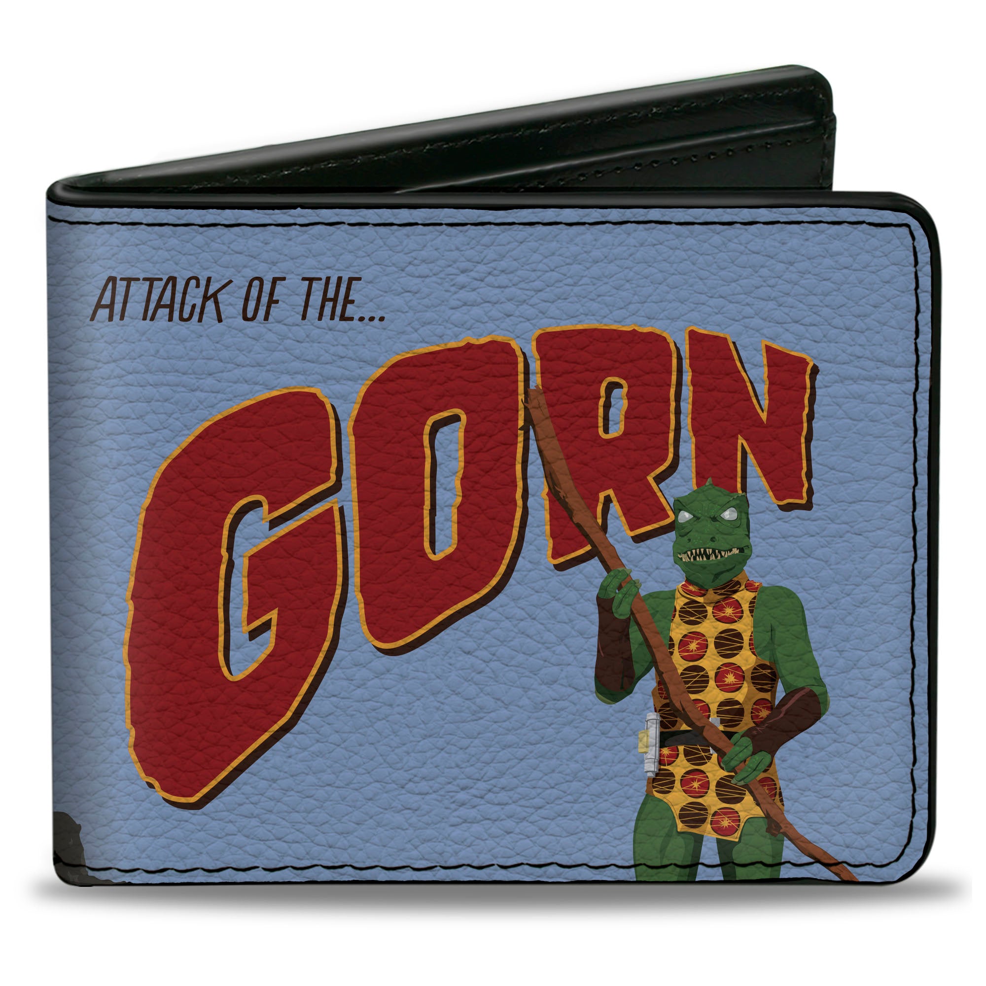 Bi-Fold Wallet - Classic Star Trek ATTACK OF THE GORN Scene and Captain Kirk Quote Bi-Fold Wallets Star Trek