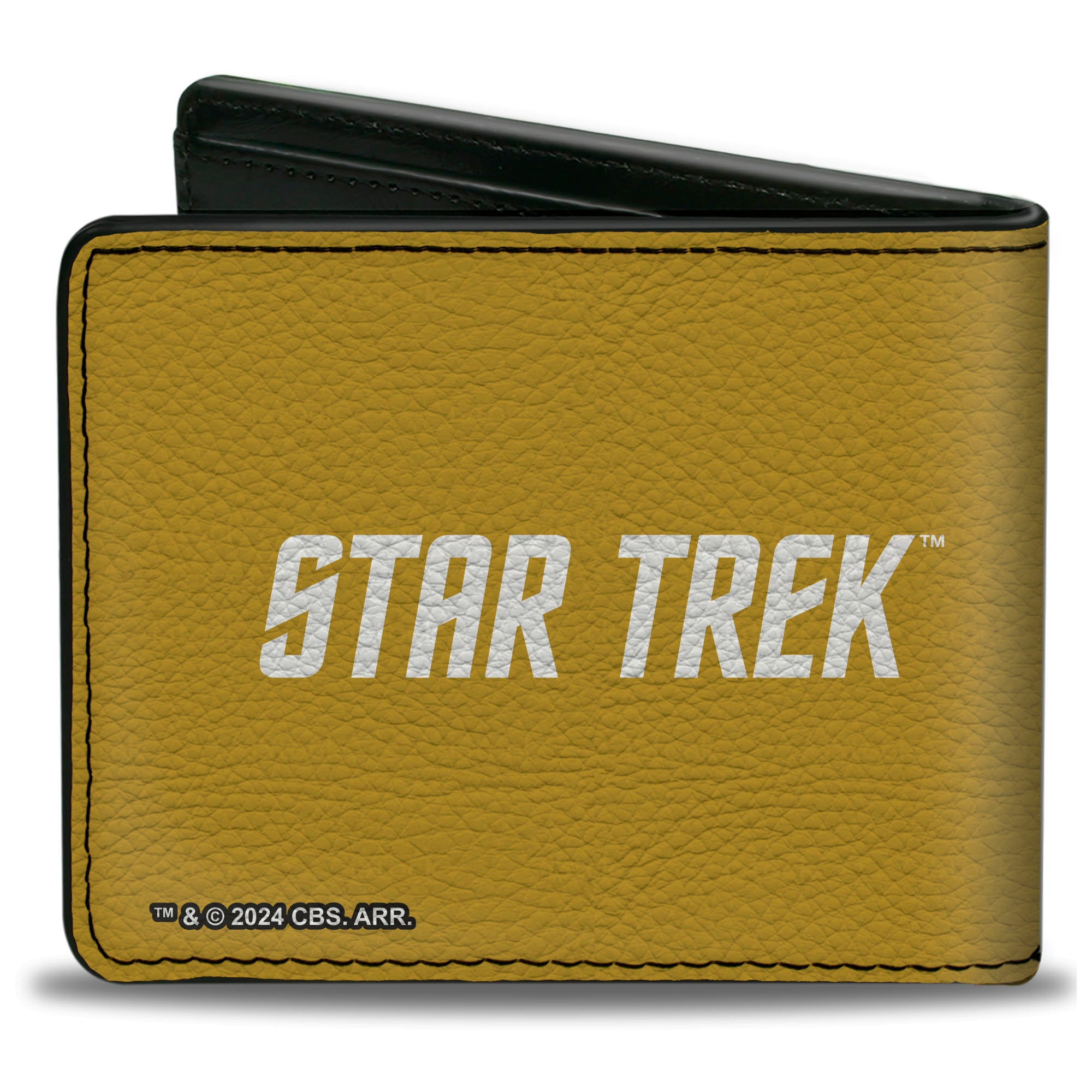 Bi-Fold Wallet - Classic STAR TREK Starfleet Command Insignia Logo Gold/Yellow Bi-Fold Wallets Star Trek