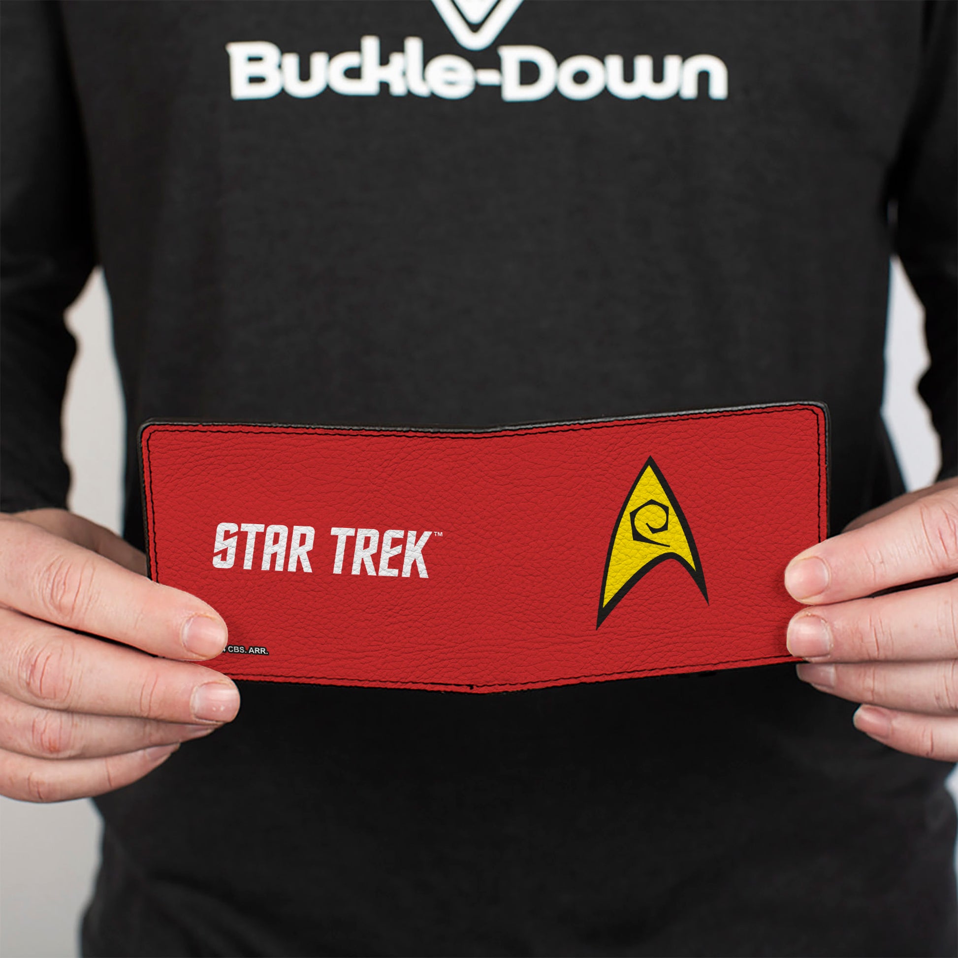 Bi-Fold Wallet - Classic STAR TREK Starfleet Operations Insignia Logo Red/Yellow Bi-Fold Wallets Star Trek