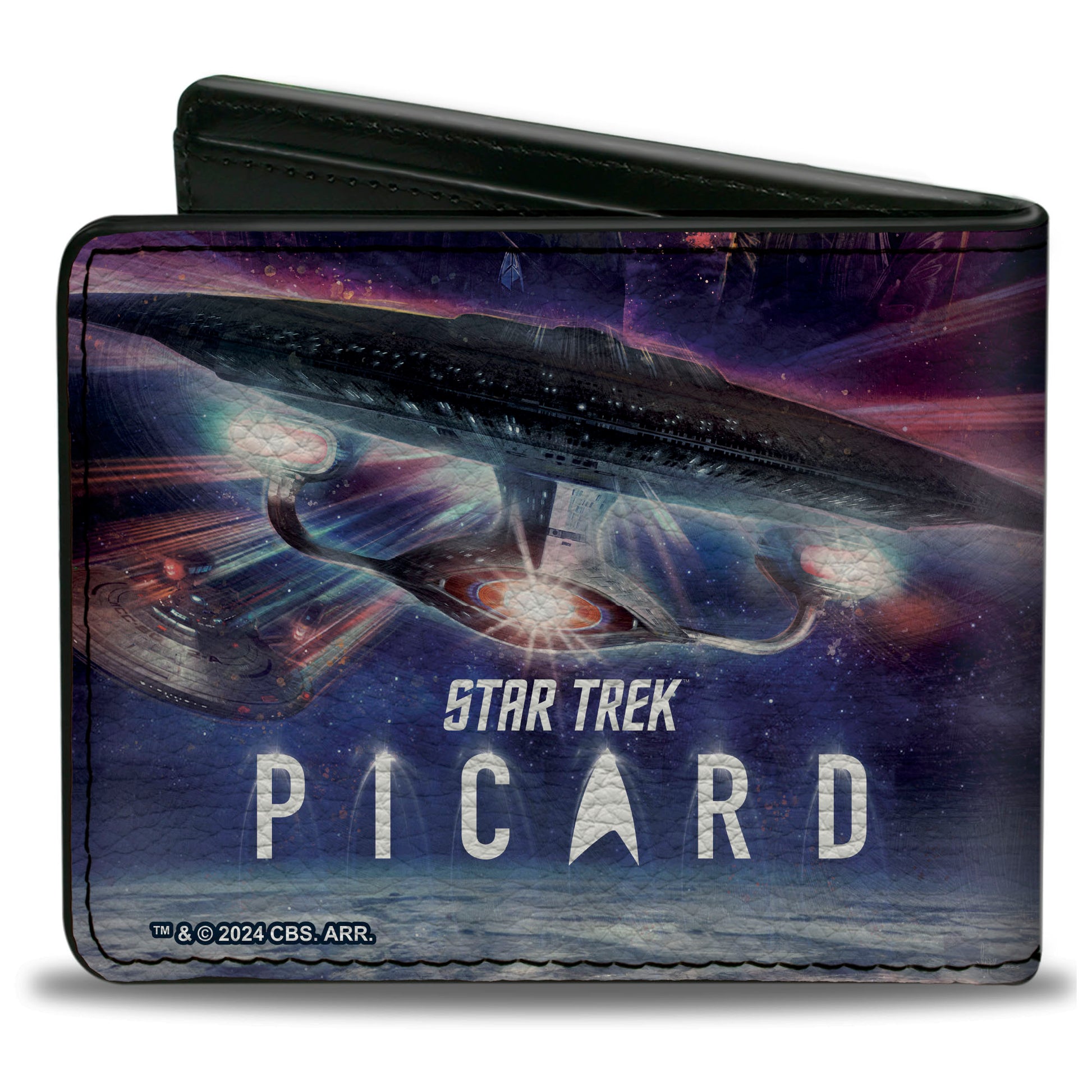 Bi-Fold Wallet - STAR TREK PICARD Group Pose and Title Logo Multi Color Bi-Fold Wallets Star Trek