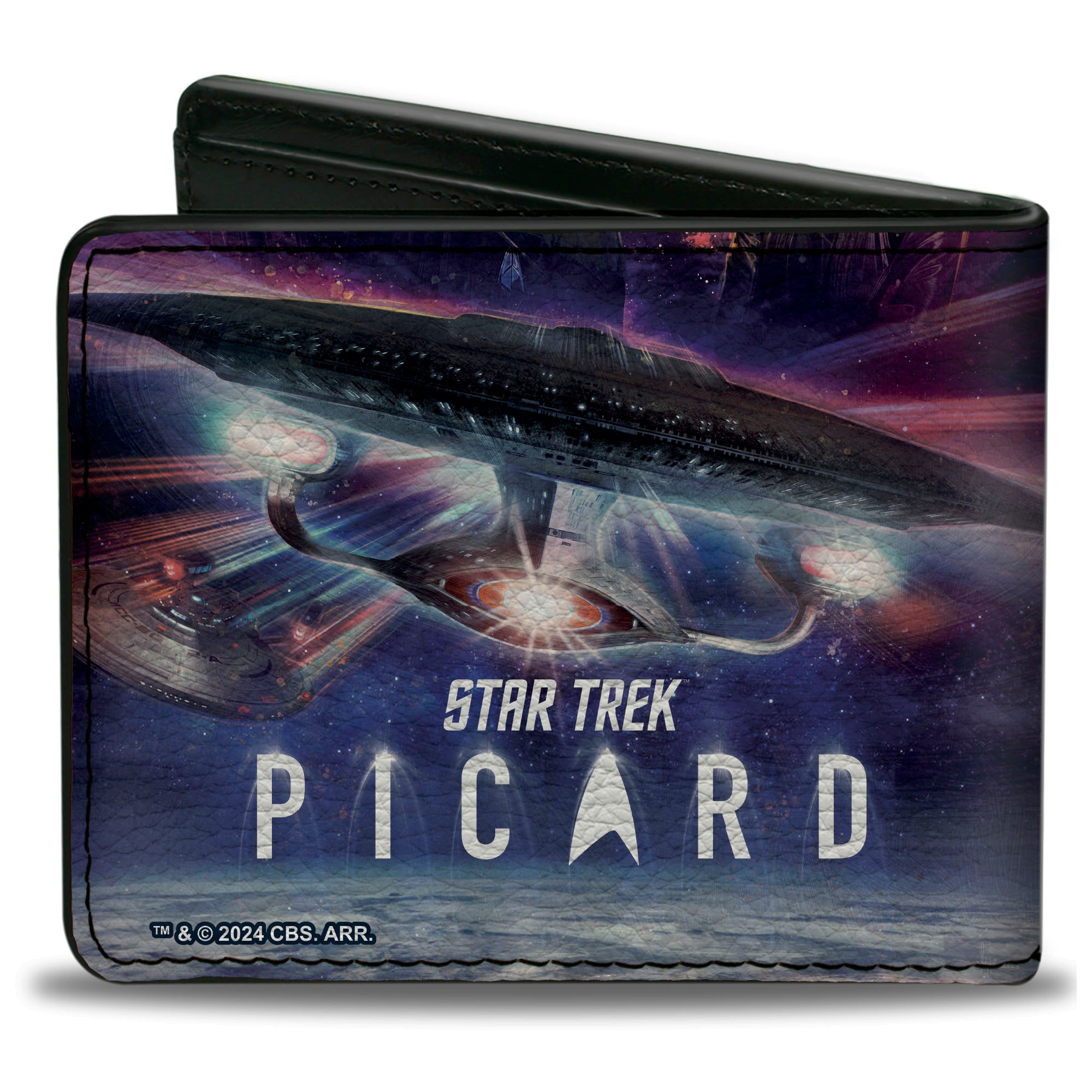 Bi-Fold Wallet - STAR TREK PICARD Group Pose and Title Logo Multi Color Bi-Fold Wallets Star Trek
