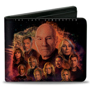 Bi-Fold Wallet - STAR TREK PICARD Group Pose and Title Logo Multi Color Bi-Fold Wallets Star Trek