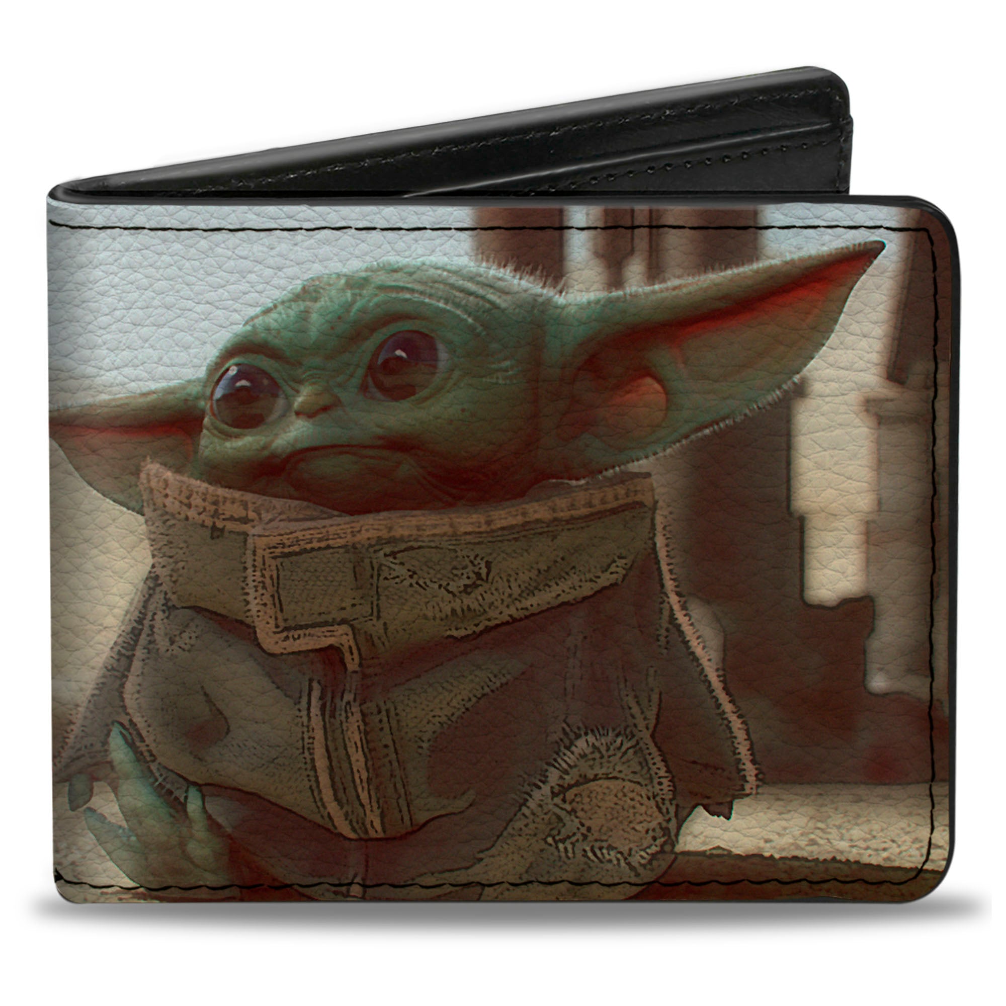 Bi-Fold Wallet - Star Wars THE CHILD Full Body Pose Vivid