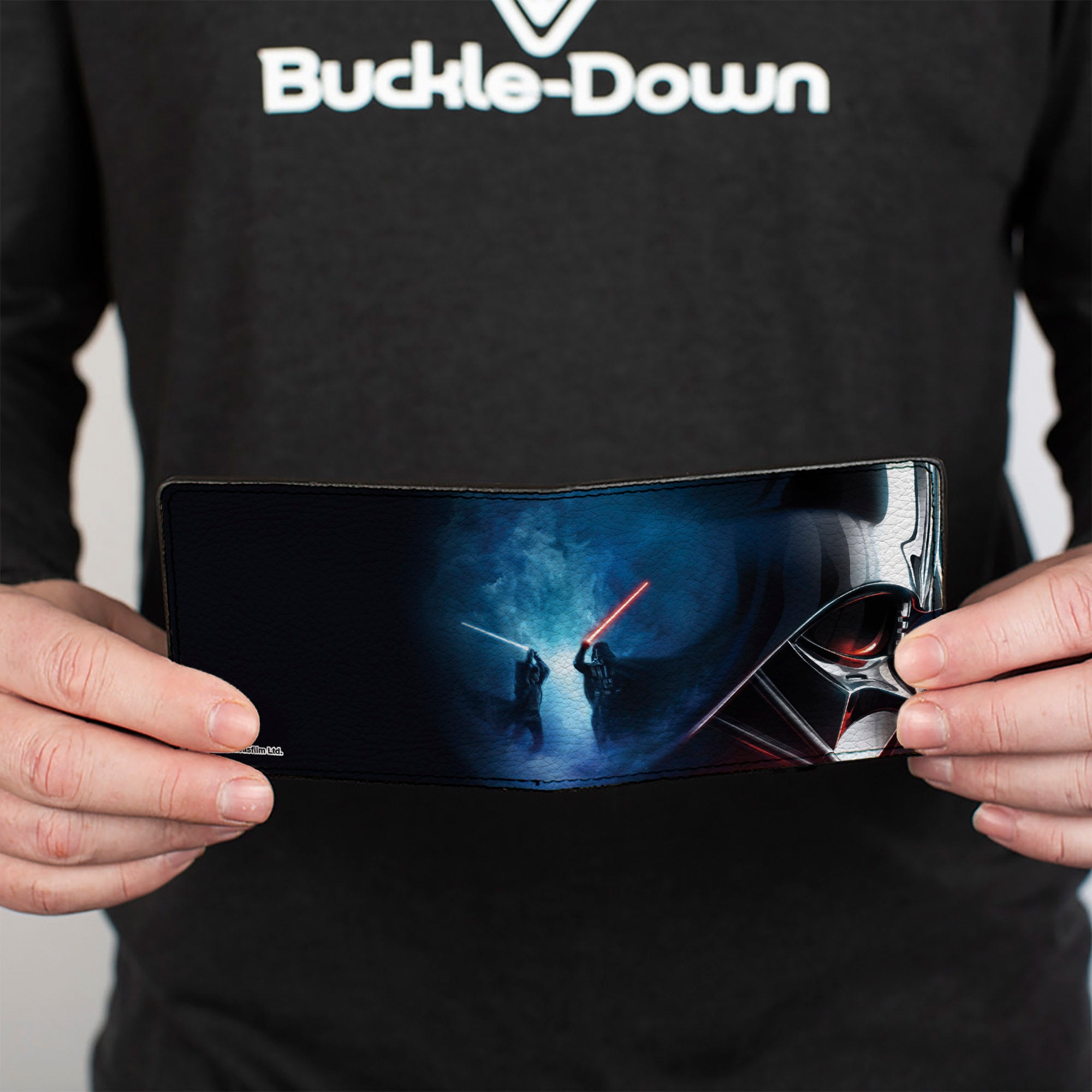 Bi-Fold Wallet - Star Wars Obi-Wan Kenobi and Darth Vader Battle Pose