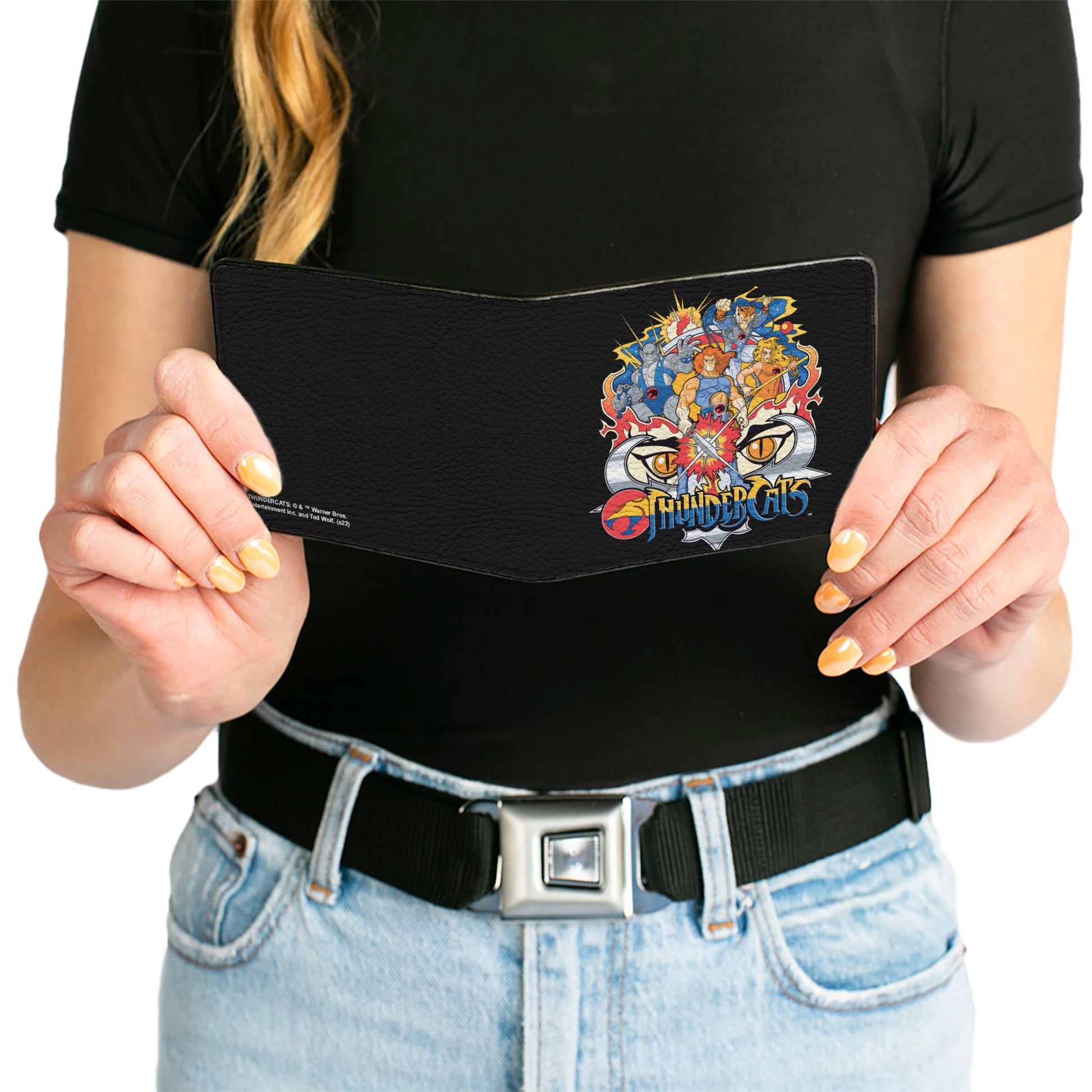 Bi-Fold Wallet - THUNDERCATS Classic Series Group Pose Title Graphic Bi-Fold Wallets ThunderCats