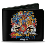 Bi-Fold Wallet - THUNDERCATS Classic Series Group Pose Title Graphic Bi-Fold Wallets ThunderCats