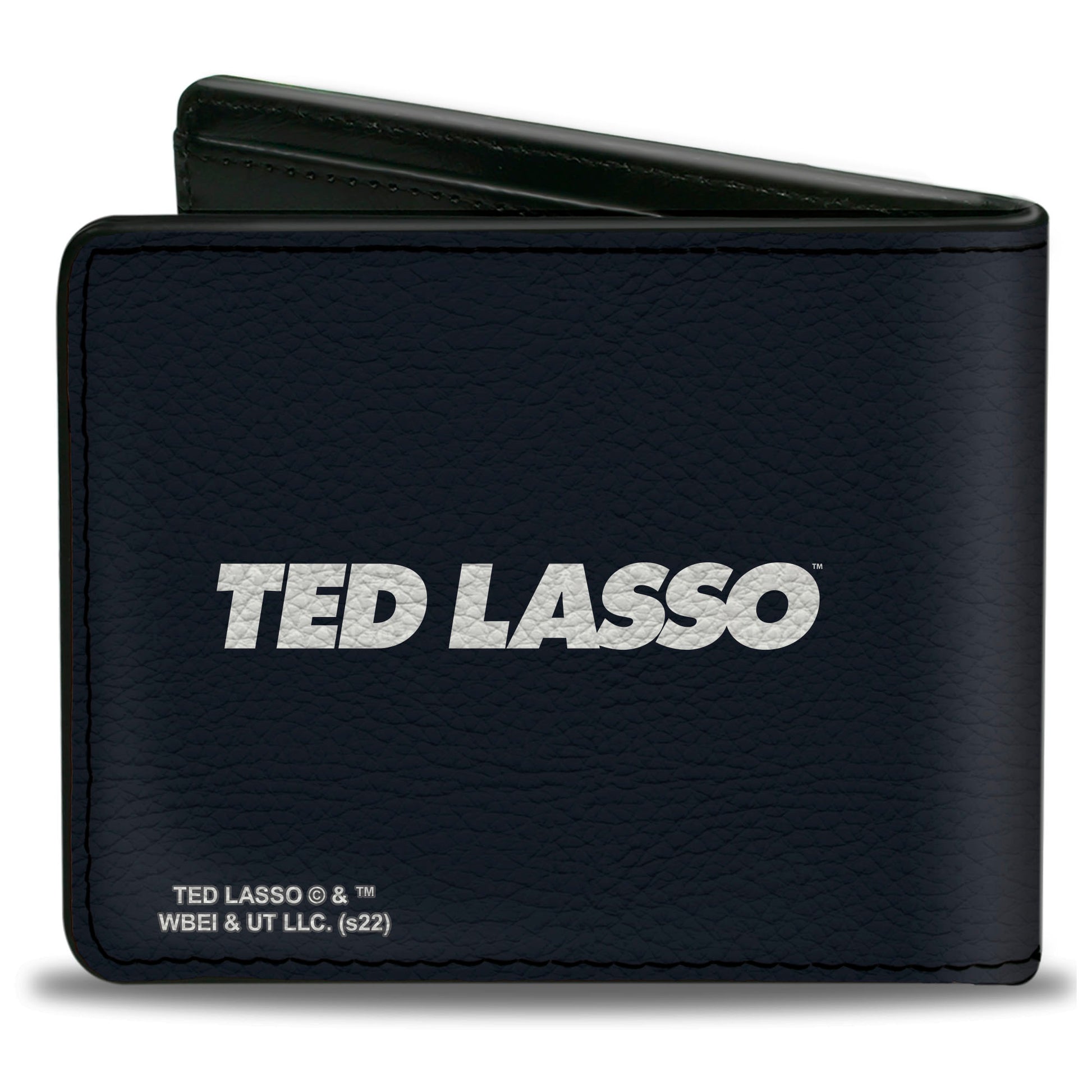 Bi-Fold Wallet - Ted Lasso THE ROY KENT EFFECT Quote + Title Logo Black White Bi-Fold Wallets Ted Lasso