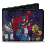 Bi-Fold Wallet - Transformers AUTOBOTS ROLL OUT Group Pose Blues Bi-Fold Wallets Transformers