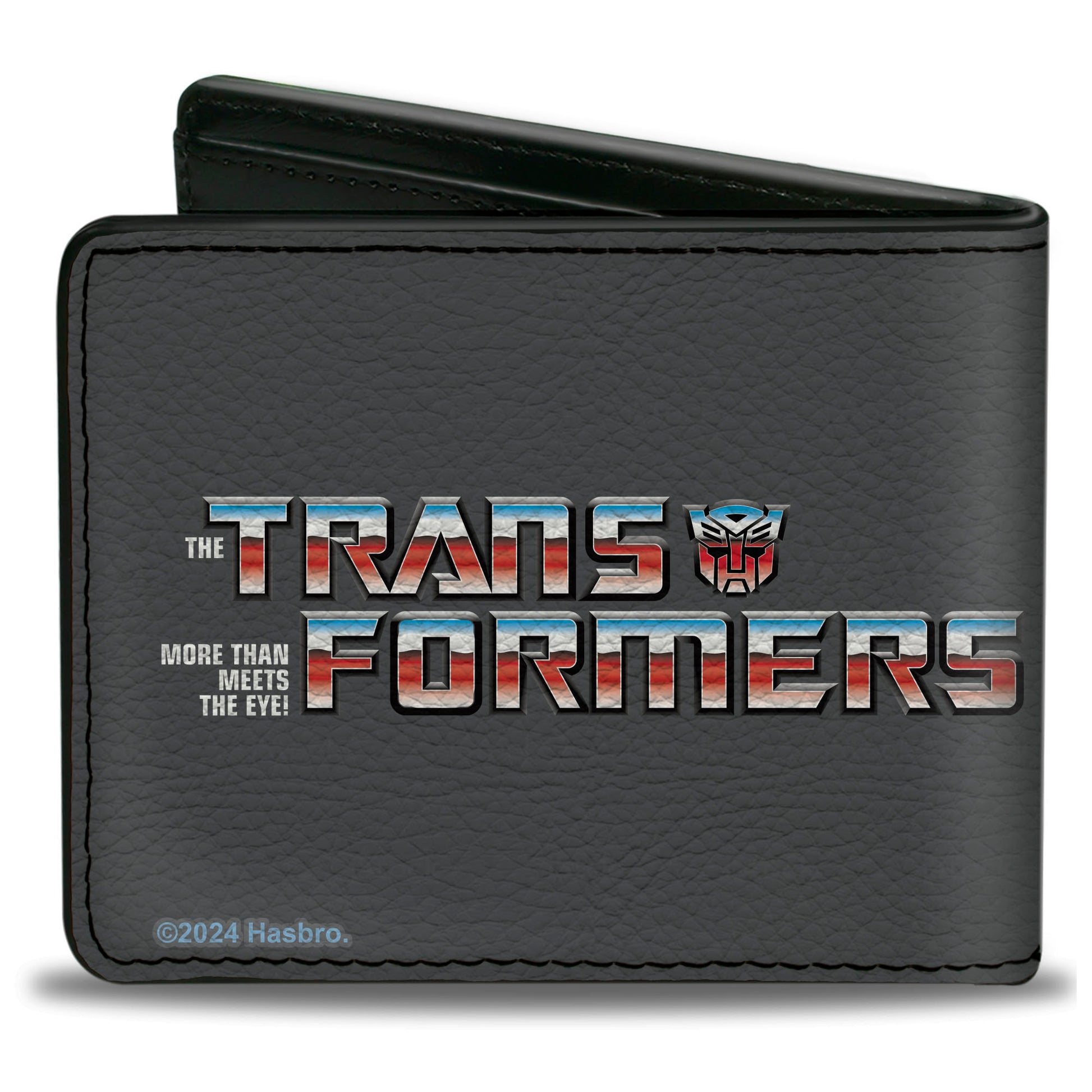 Bi-Fold Wallet - TRANSFORMERS Optimus Prime and Bumblebee BUILT FOR GREATNESS Pose Grays Bi-Fold Wallets Transformers
