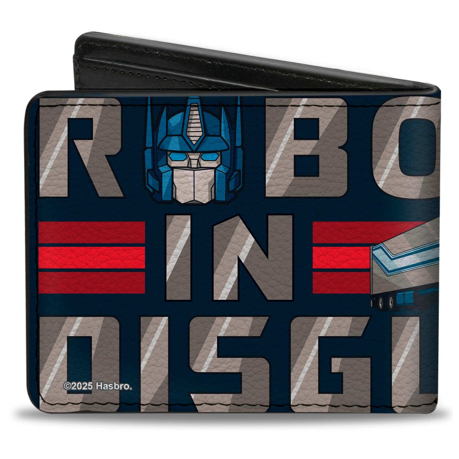 Bi-Fold Wallet - Transformers Optimus Prime ROBOTS IN DISGUISE Icons Blue/Reds Bi-Fold Wallets Transformers
