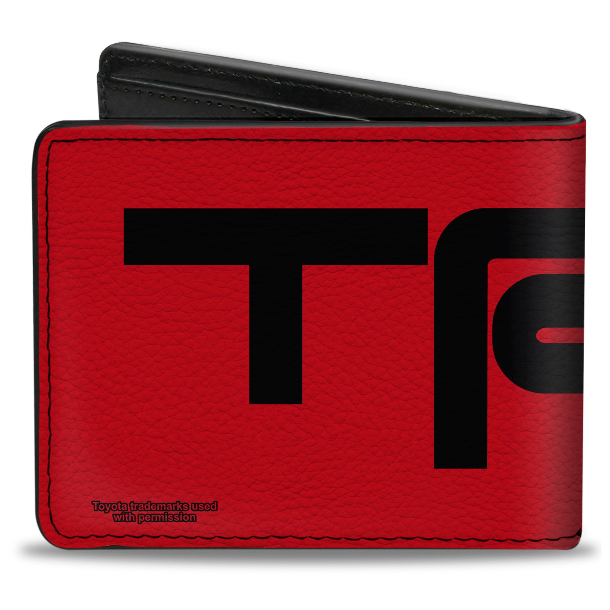 Bi-Fold Wallet - Toyota Racing Development TRD Logo Stretch Red/Black Bi-Fold Wallets Toyota