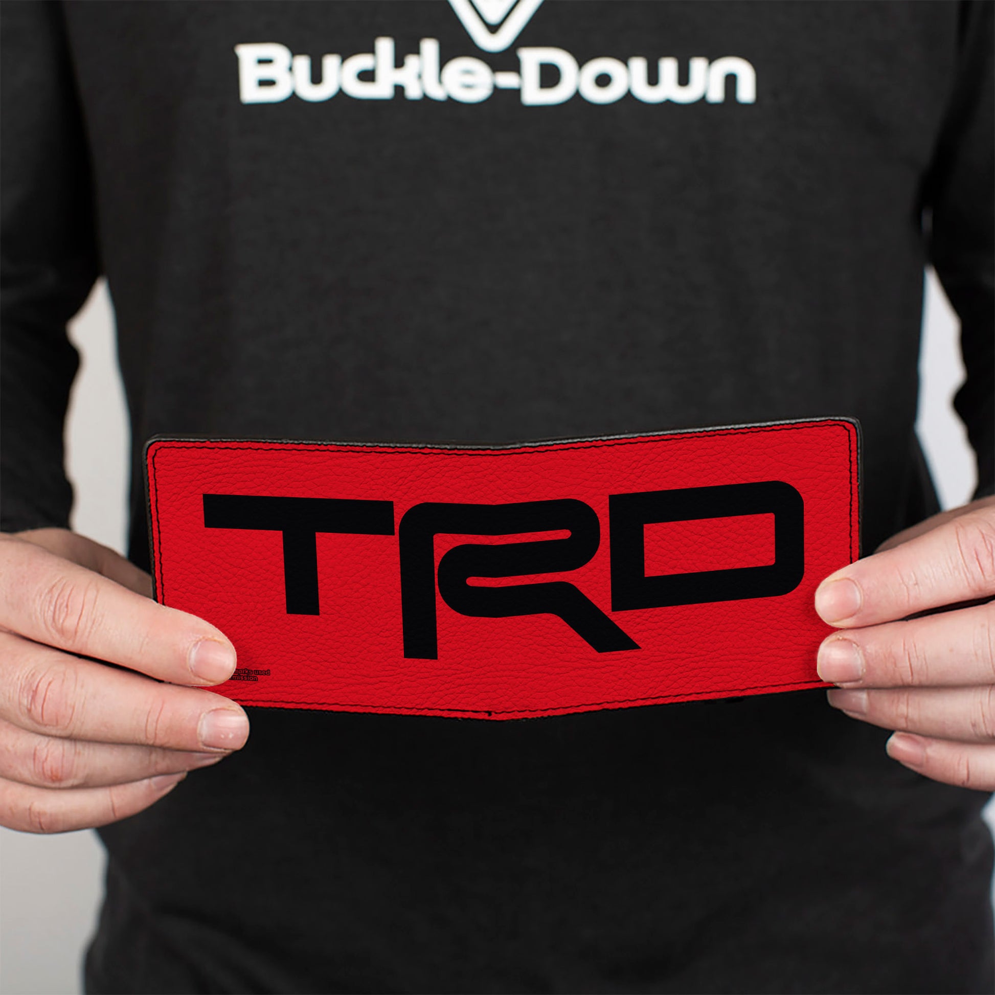 Bi-Fold Wallet - Toyota Racing Development TRD Logo Stretch Red/Black Bi-Fold Wallets Toyota