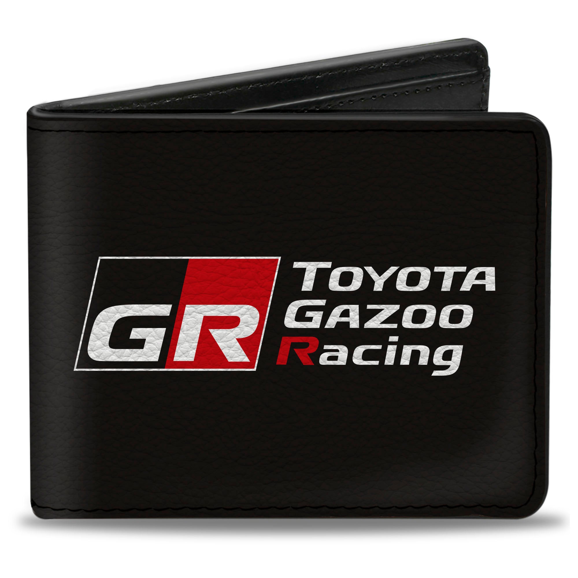 Bi-Fold Wallet - TOYOTA GAZOO RACING GR Logo Black/White/Red Bi-Fold Wallets Toyota
