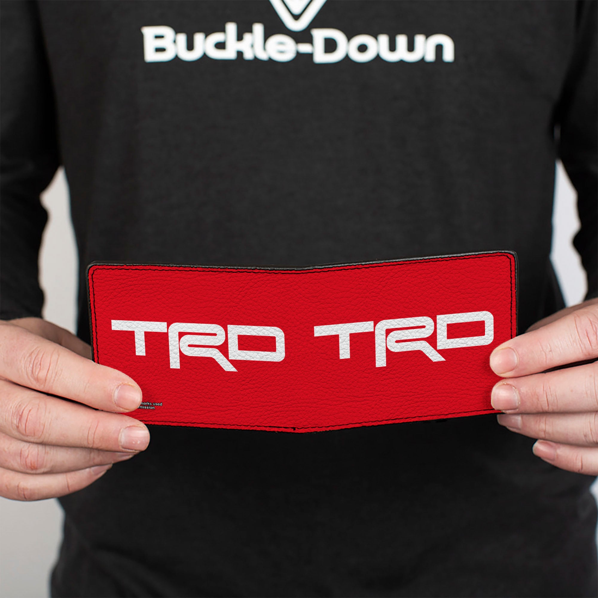 Bi-Fold Wallet - Toyota Racing Development TRD Logo Red/White Bi-Fold Wallets Toyota