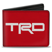 Bi-Fold Wallet - Toyota Racing Development TRD Logo Red/White Bi-Fold Wallets Toyota