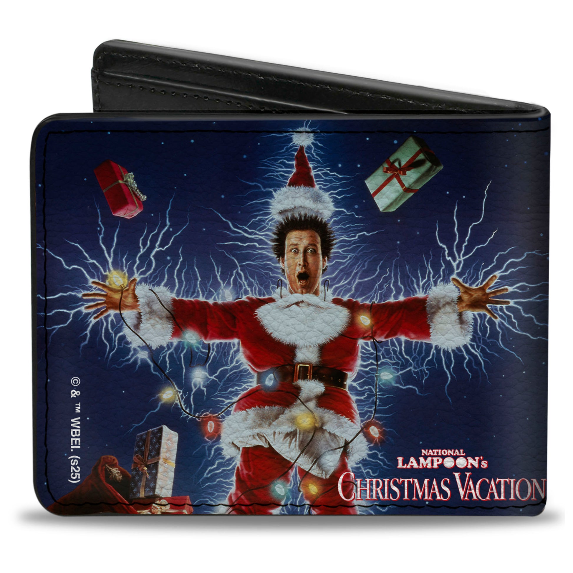 Bi-Fold Wallet - National Lampoon's Christmas Vacation Santa Clark Shock Pose Bi-Fold Wallets National Lampoon's