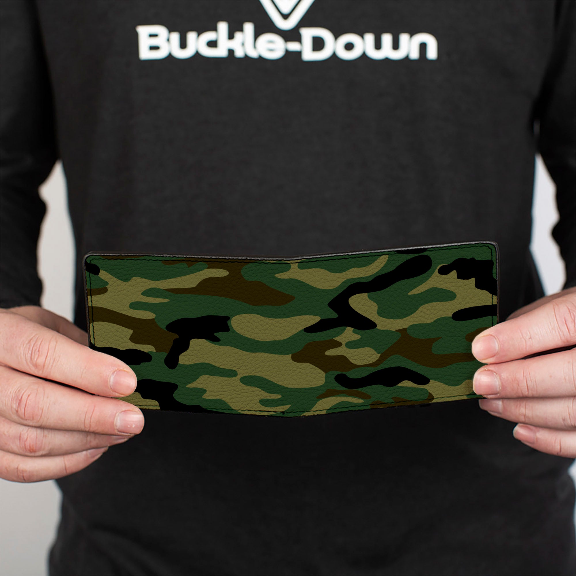 Bi-Fold Wallet - Camo Olive Bi-Fold Wallets Buckle-Down