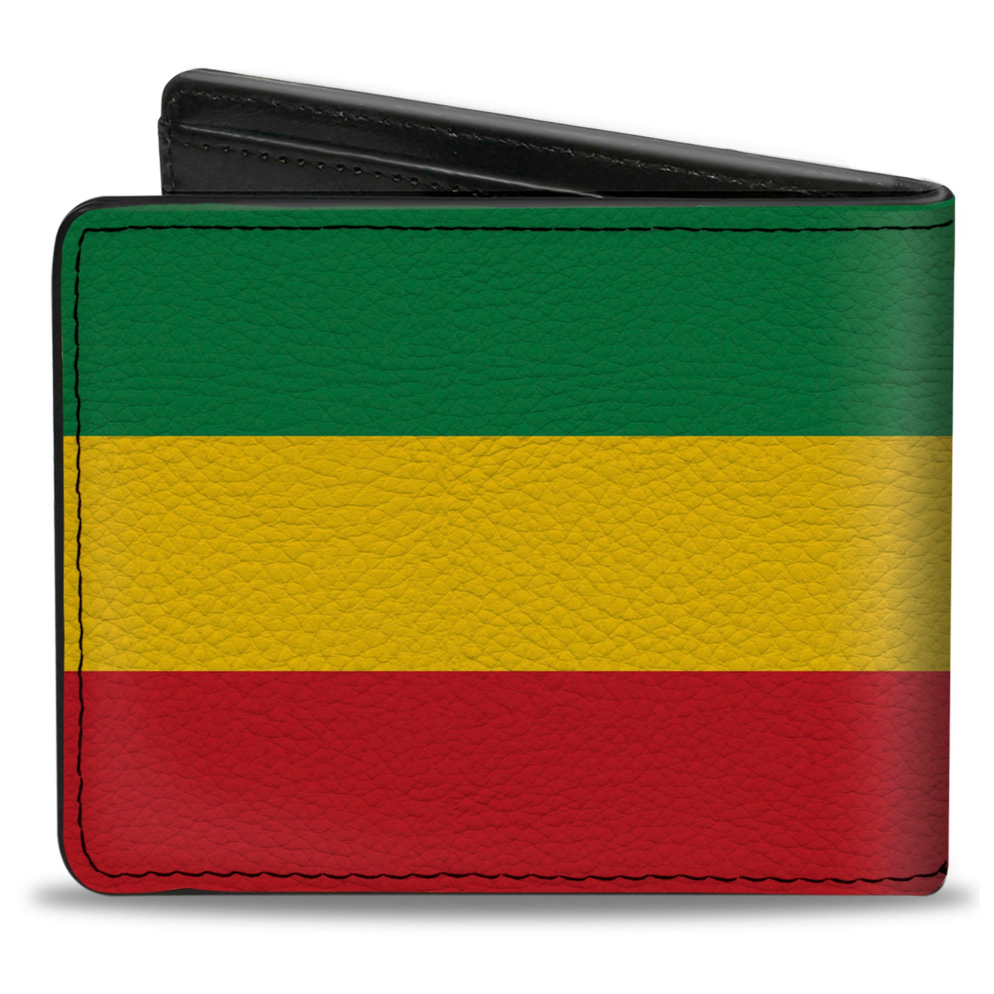 Bi-Fold Wallet - Rasta Bi-Fold Wallets Buckle-Down
