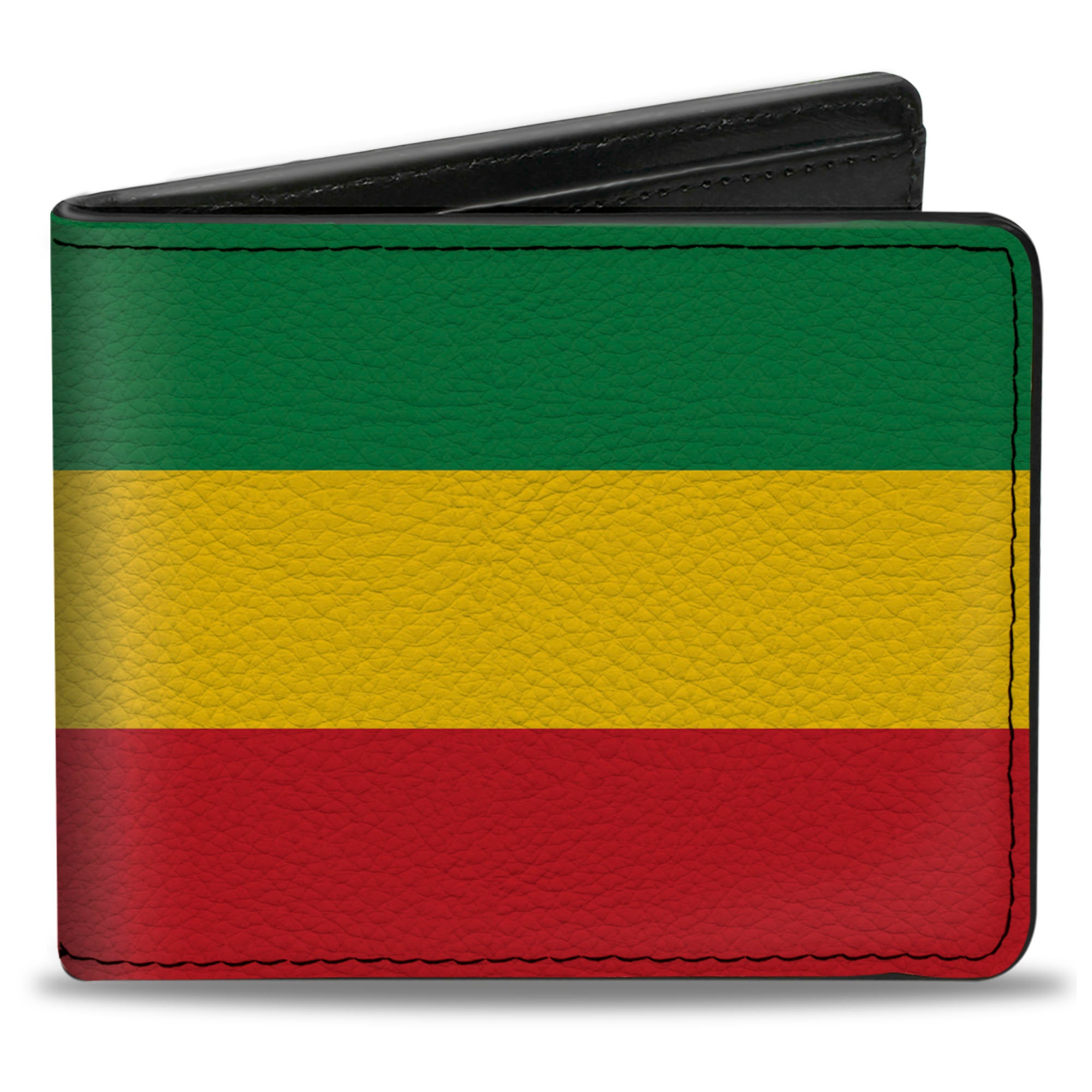 Bi-Fold Wallet - Rasta Bi-Fold Wallets Buckle-Down