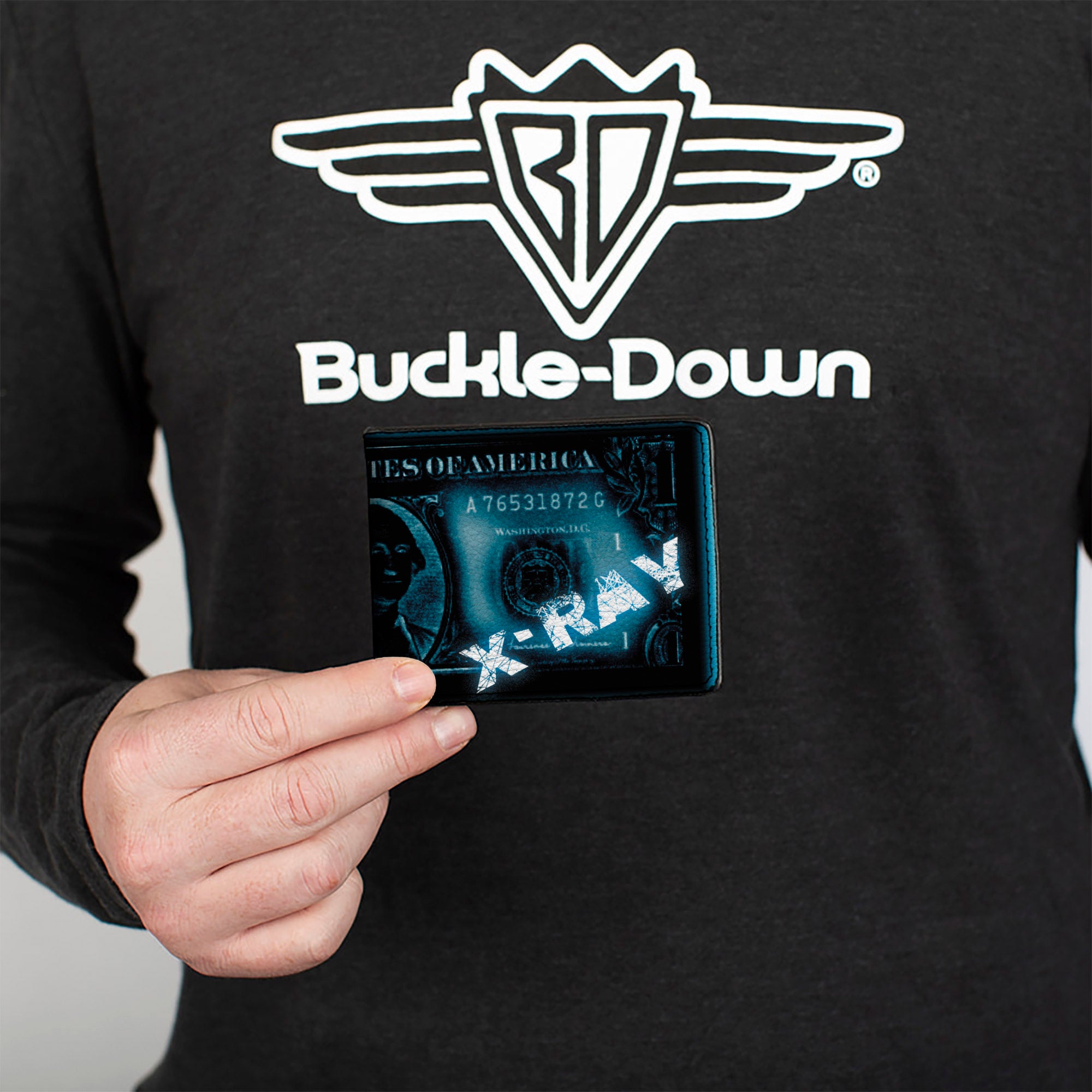 Bi-Fold Wallet - $1 Bill X-Ray Bi-Fold Wallets Buckle-Down
