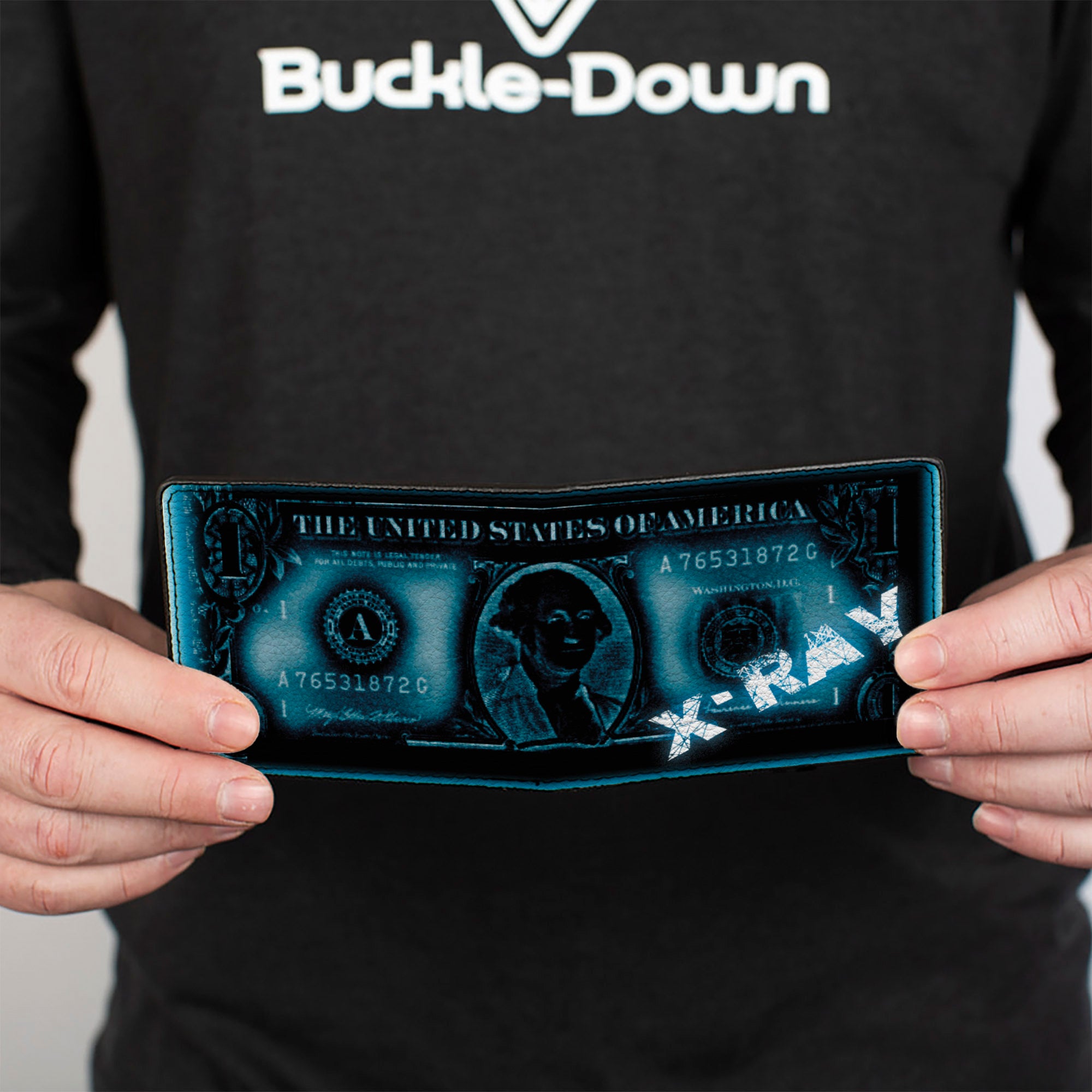 Bi-Fold Wallet - $1 Bill X-Ray Bi-Fold Wallets Buckle-Down