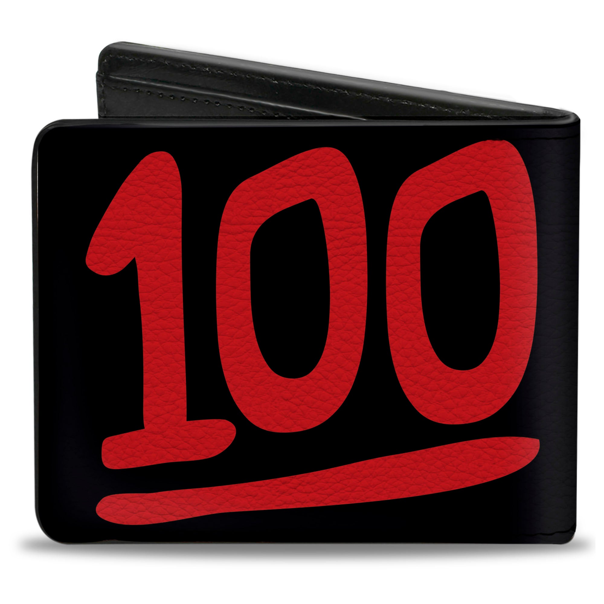 Bi-Fold Wallet - 100 Repeat Black Red Bi-Fold Wallets Buckle-Down